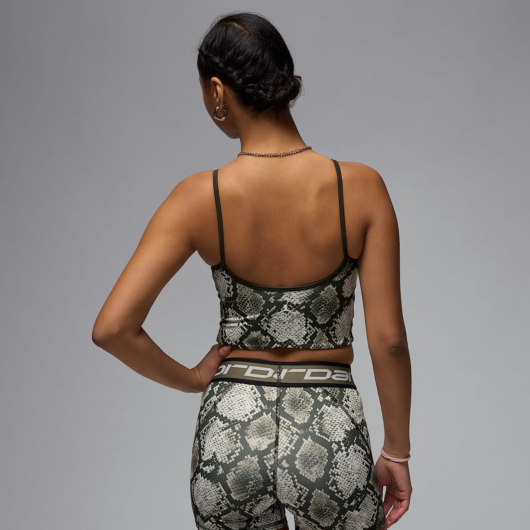 Jordan Sport Women's Printed Cropped Tank