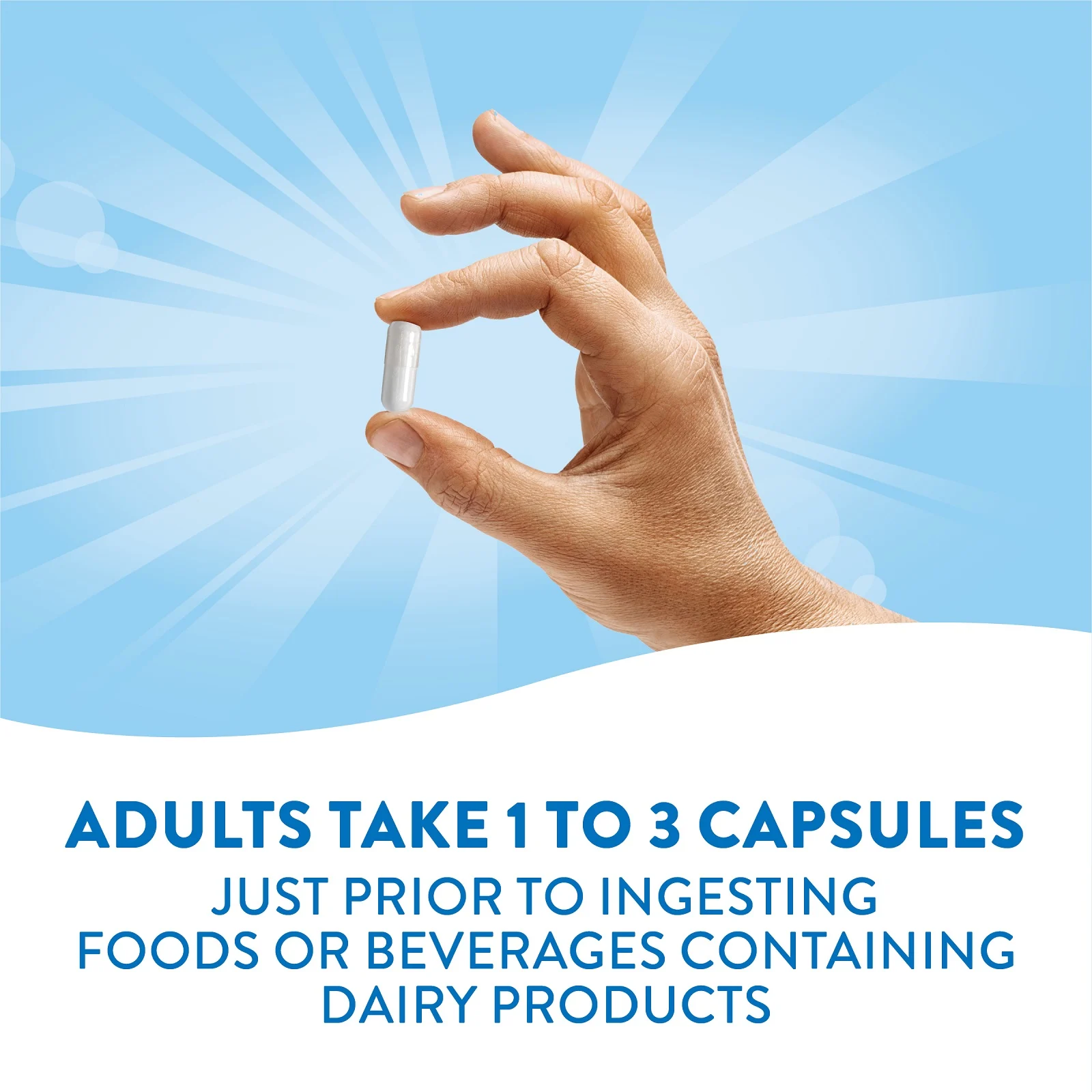 Nature's Way, средство с ферментом лактаза, 100 капсул