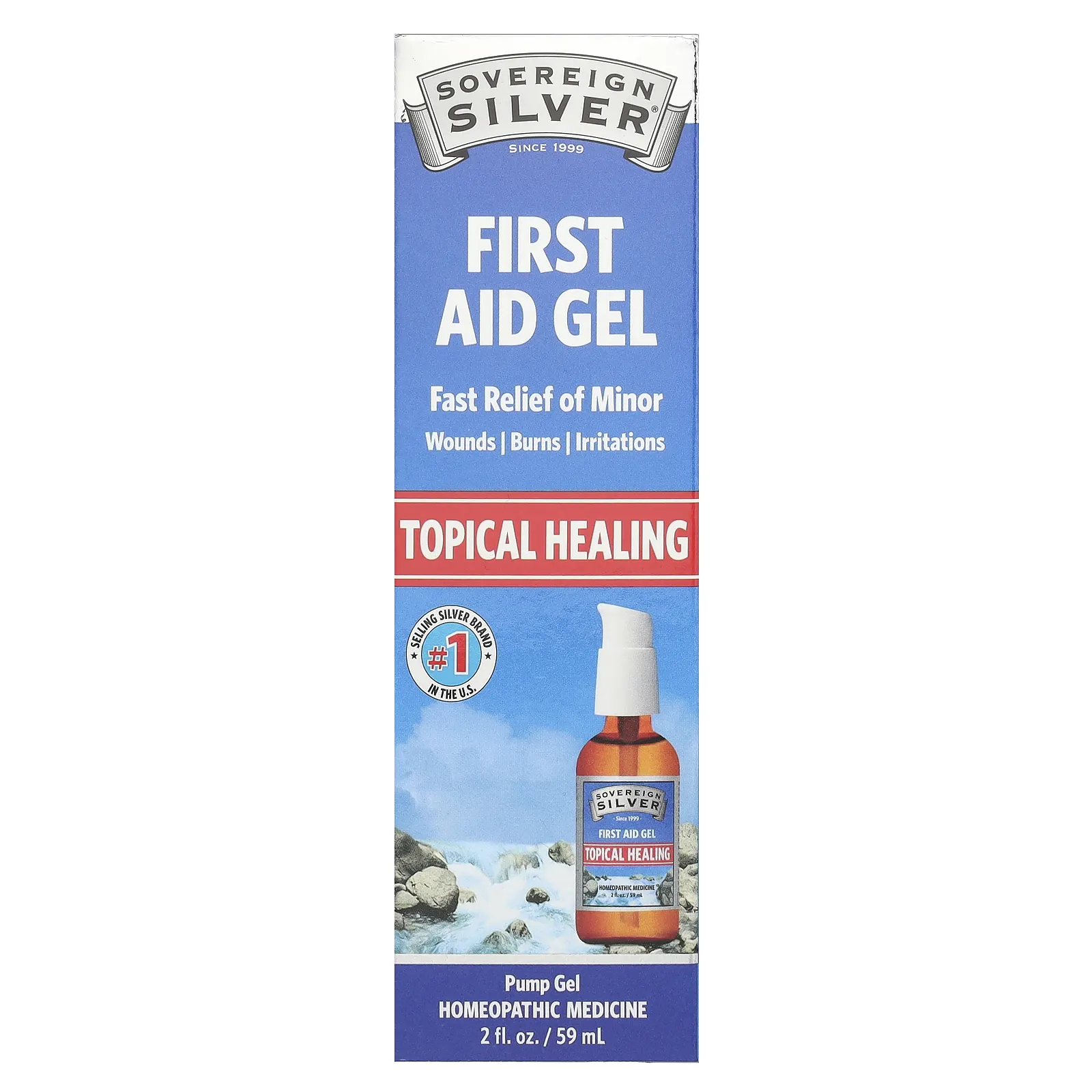 Sovereign Silver, гель для оказания первой помощи, 59 мл (2 жидк. унции)