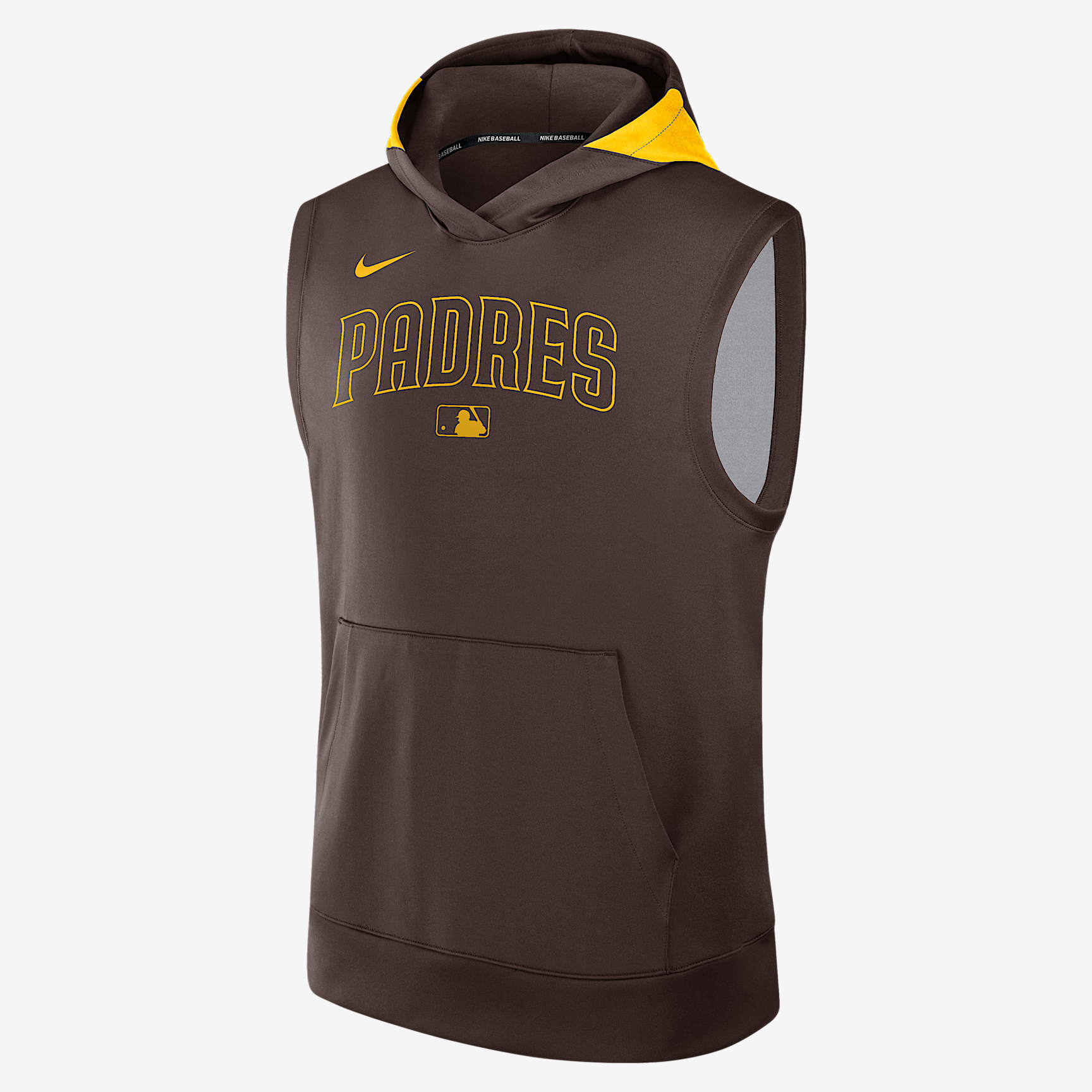 San Diego Padres Authentic Collection Men’s Nike Dri-FIT MLB Sleeveless Pullover Hoodie