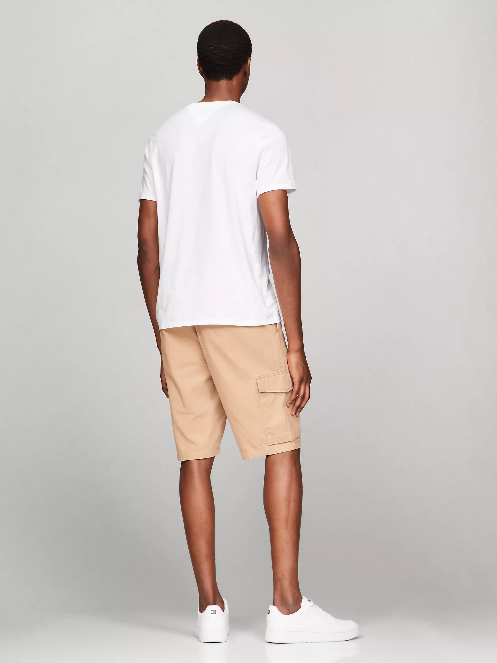 Мужская футболка Tommy Hilfiger, Футболка с вышитым логотипом Hilfiger