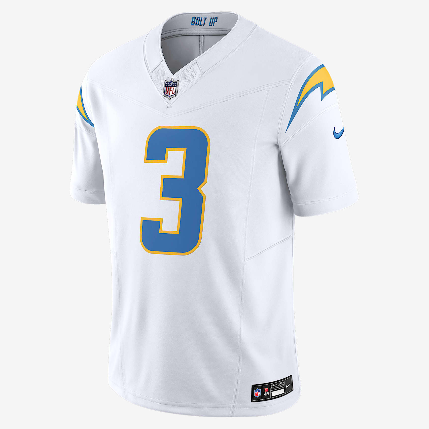 Derwin James Jr. Los Angeles Chargers Men's Nike Dri-FIT NFL Limited Jersey