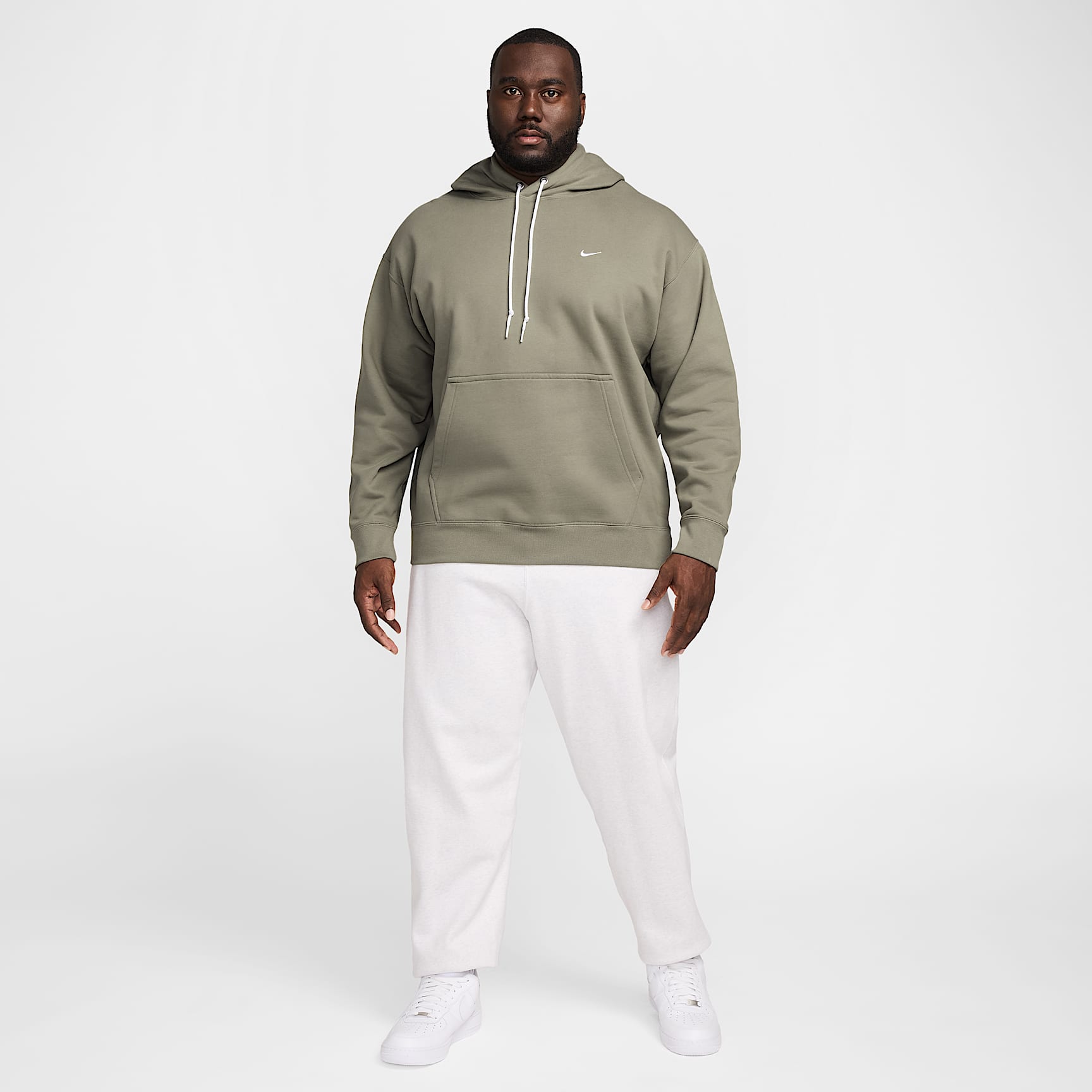 Nike Solo Swoosh Men's Fleece Pullover Hoodie
