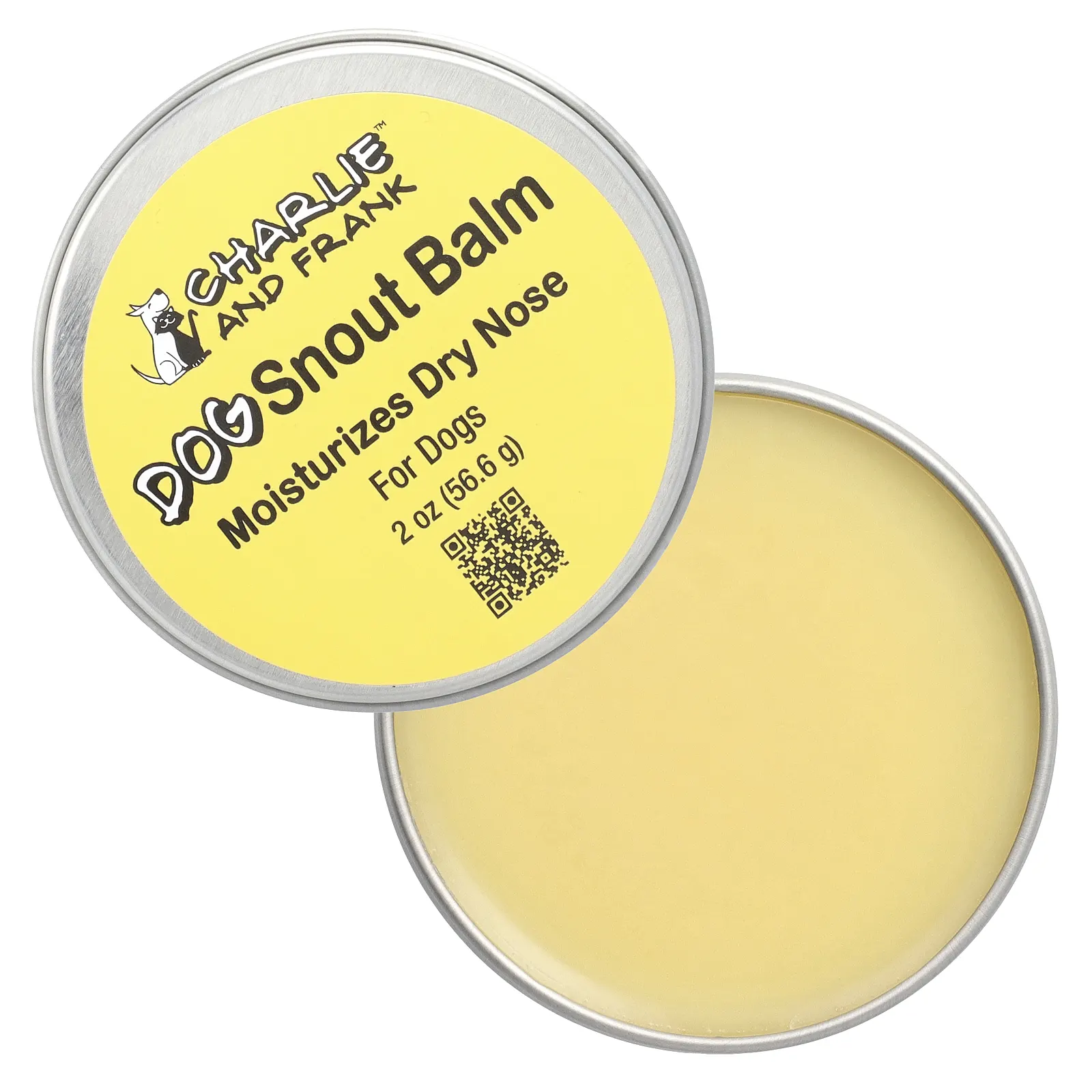 Charlie and Frank, бальзам для увлажнения носа собаки, 56,6 г (2 унции)