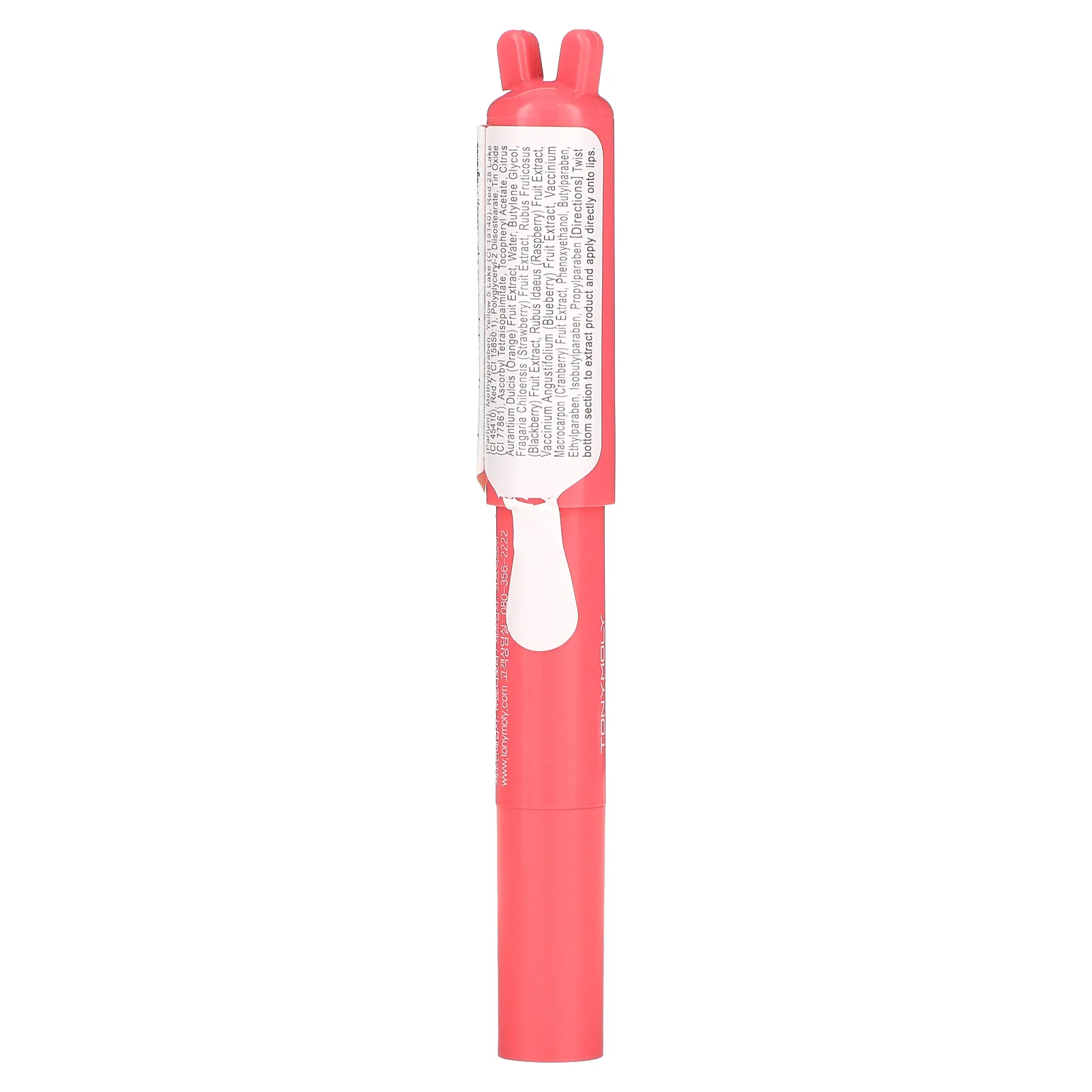 Tony Moly, Petite Bunny Gloss Bar, 06 сочный апельсин, 2 г