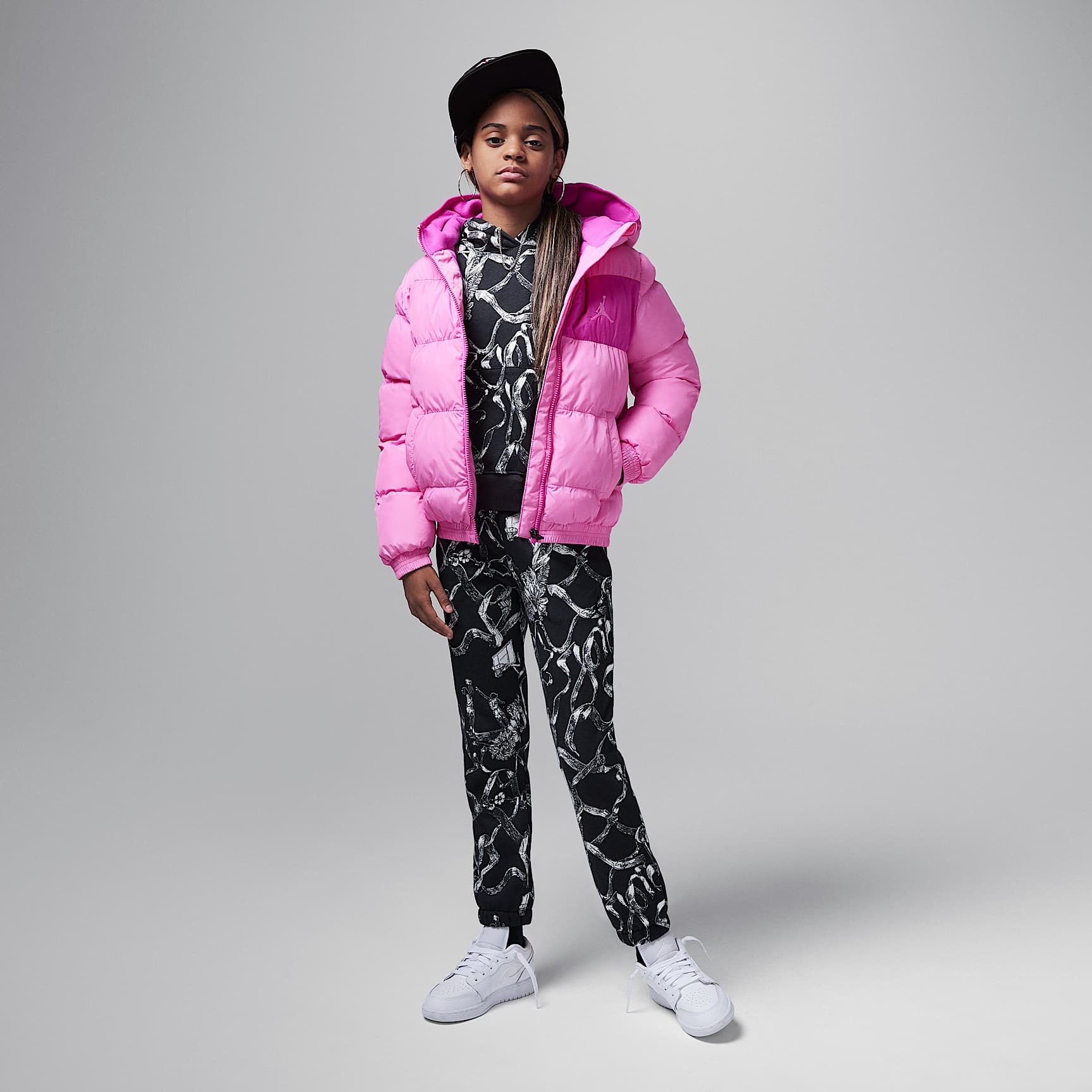 Jordan Essentials Big Kids' Midweight Puffer
