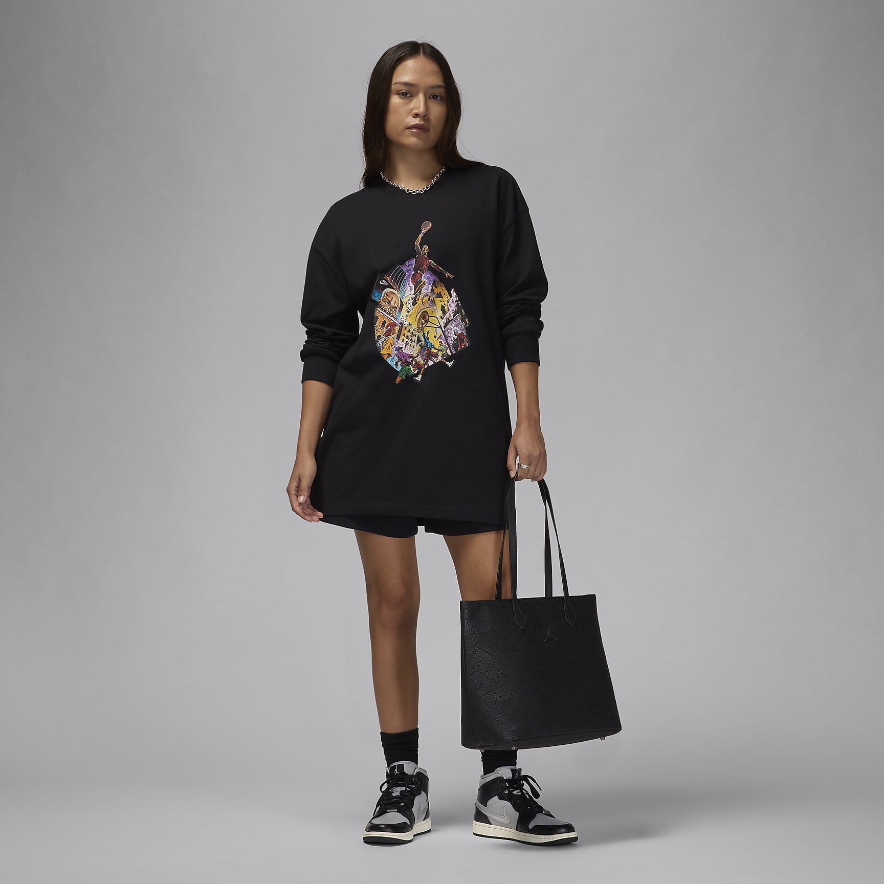 Jordan Women's Oversized Long-Sleeve T-Shirt