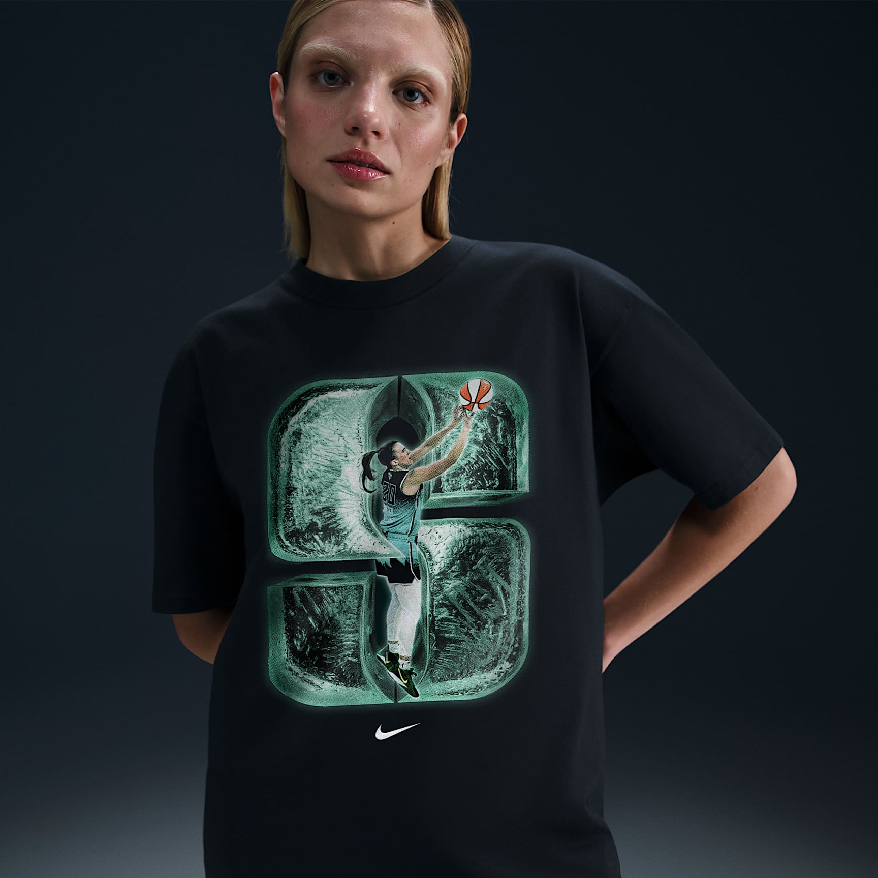 Sabrina Ionescu "So Win" Adult Nike Basketball T-Shirt