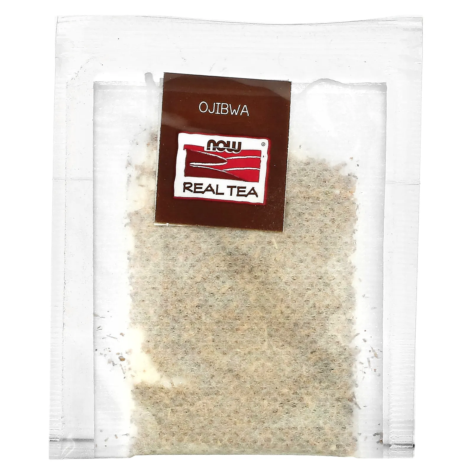 NOW Foods, Настоящий чай оджибве, без кофеина, 24 пакетика, 1.5 унций (42 г)
