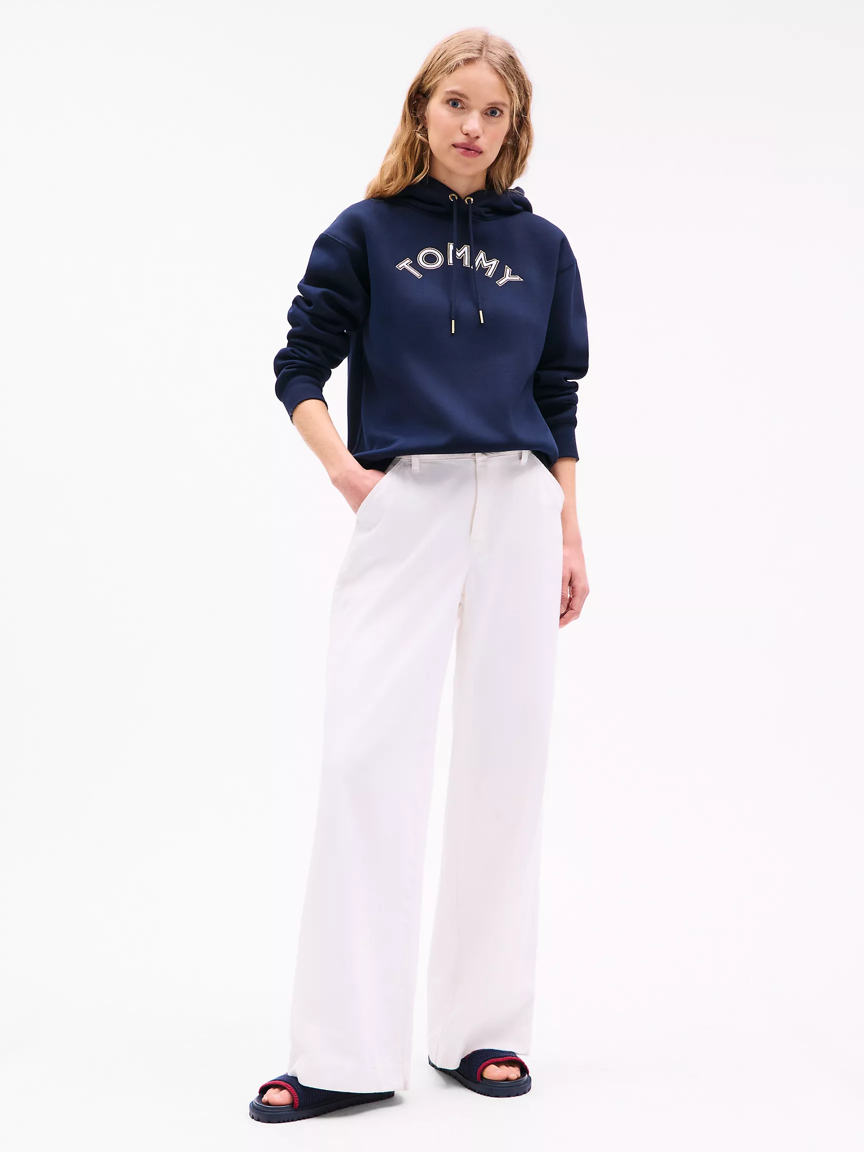 Женское худи Tommy Hilfiger, Худи Tommy без молнии