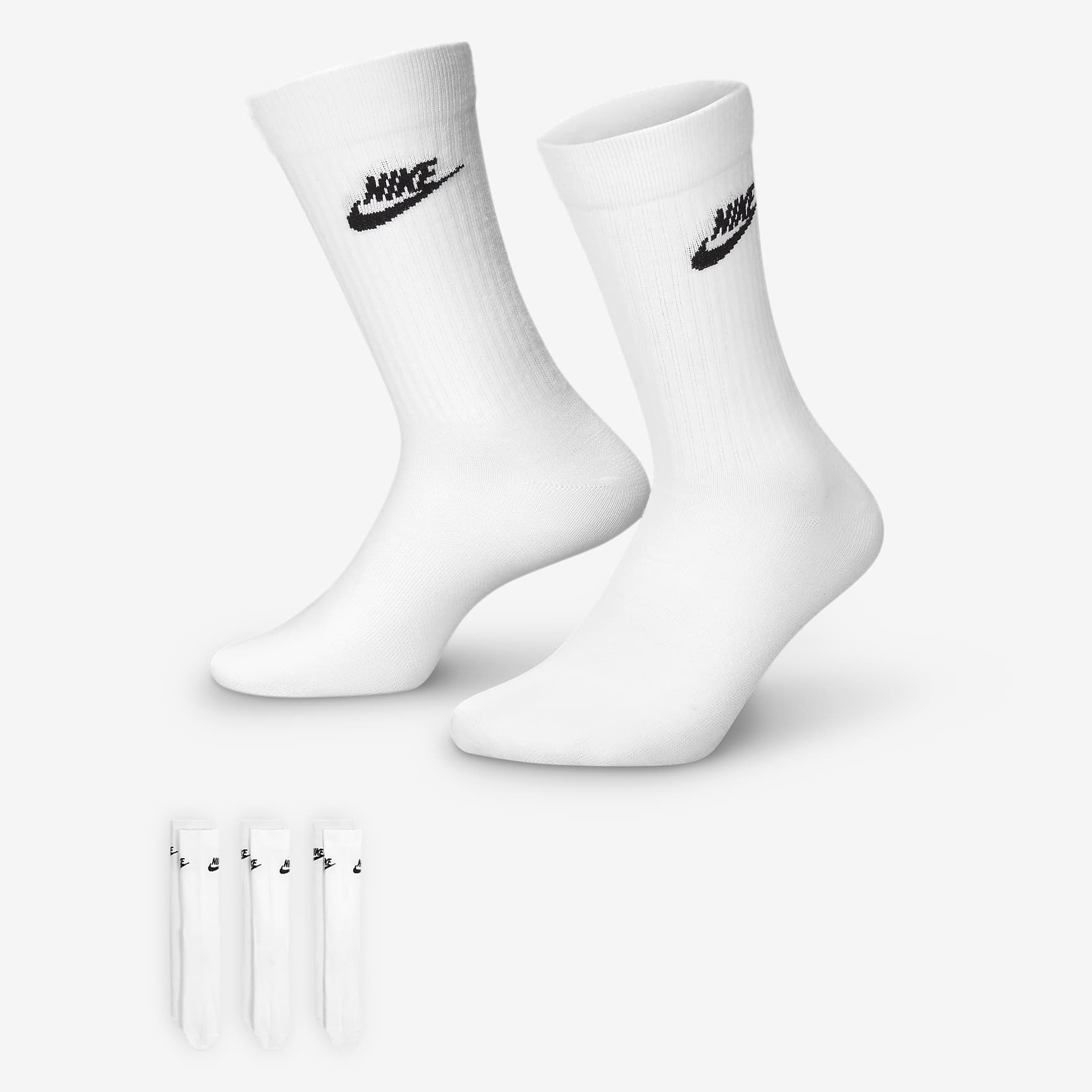 Nike Sportswear Everyday Essential Crew Socks (3 Pairs)