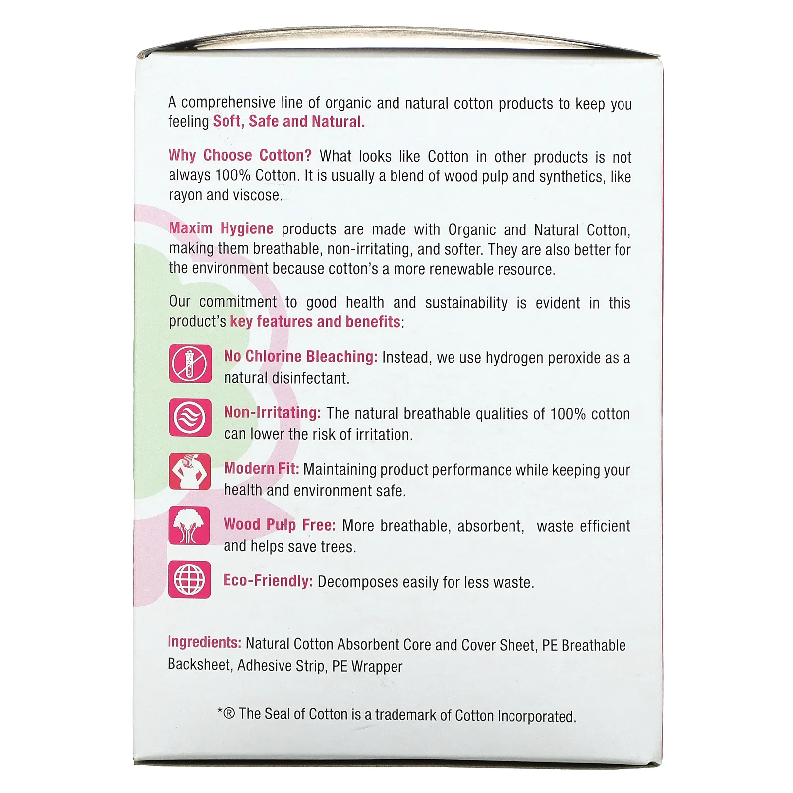 Maxim Hygiene Products, Ultra Thin Winged Pads, супер, без запаха, 10 подушечек