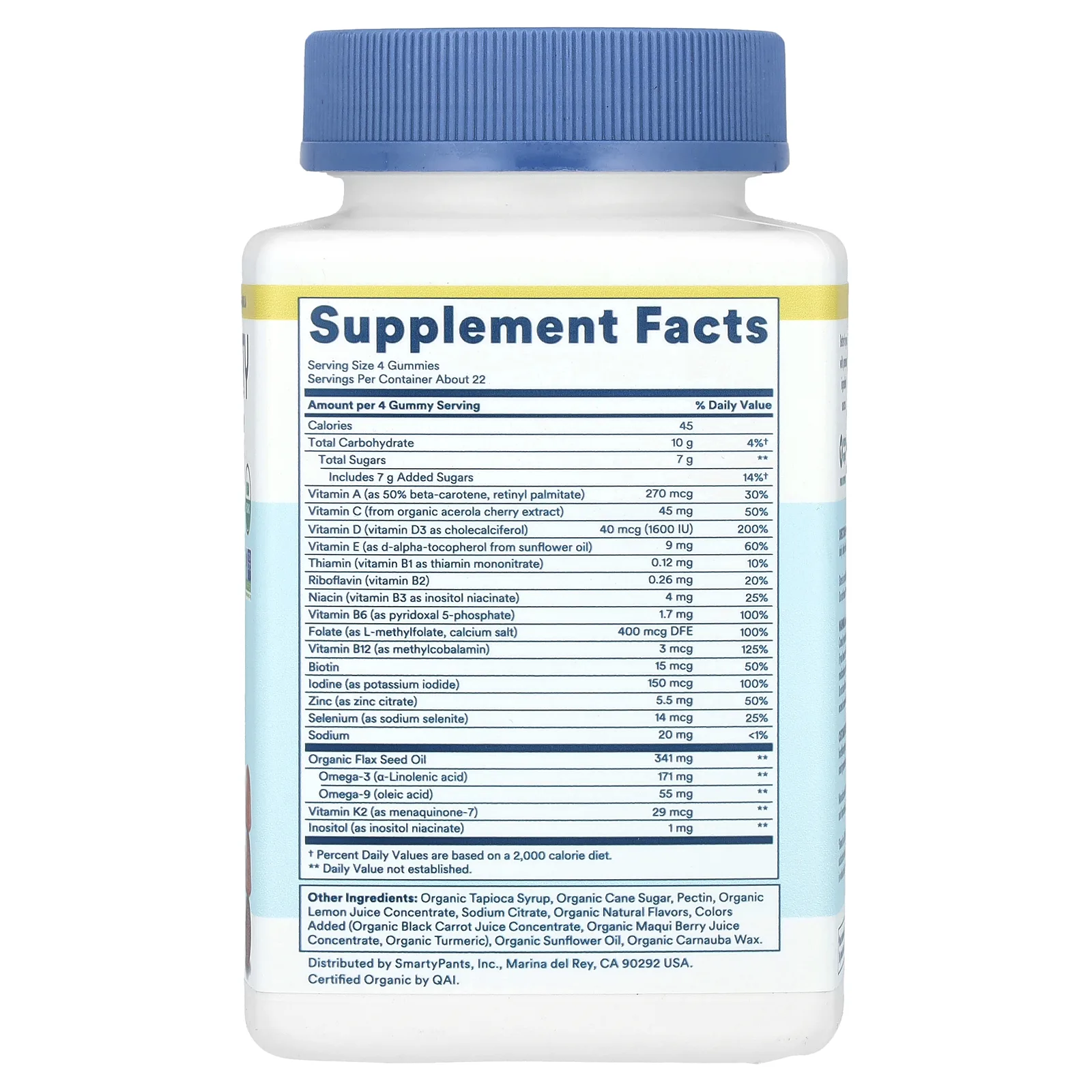 SmartyPants, органическая формула для мужчин, малина, апельсин и вишня, 90 вегетарианских жевательных конфет