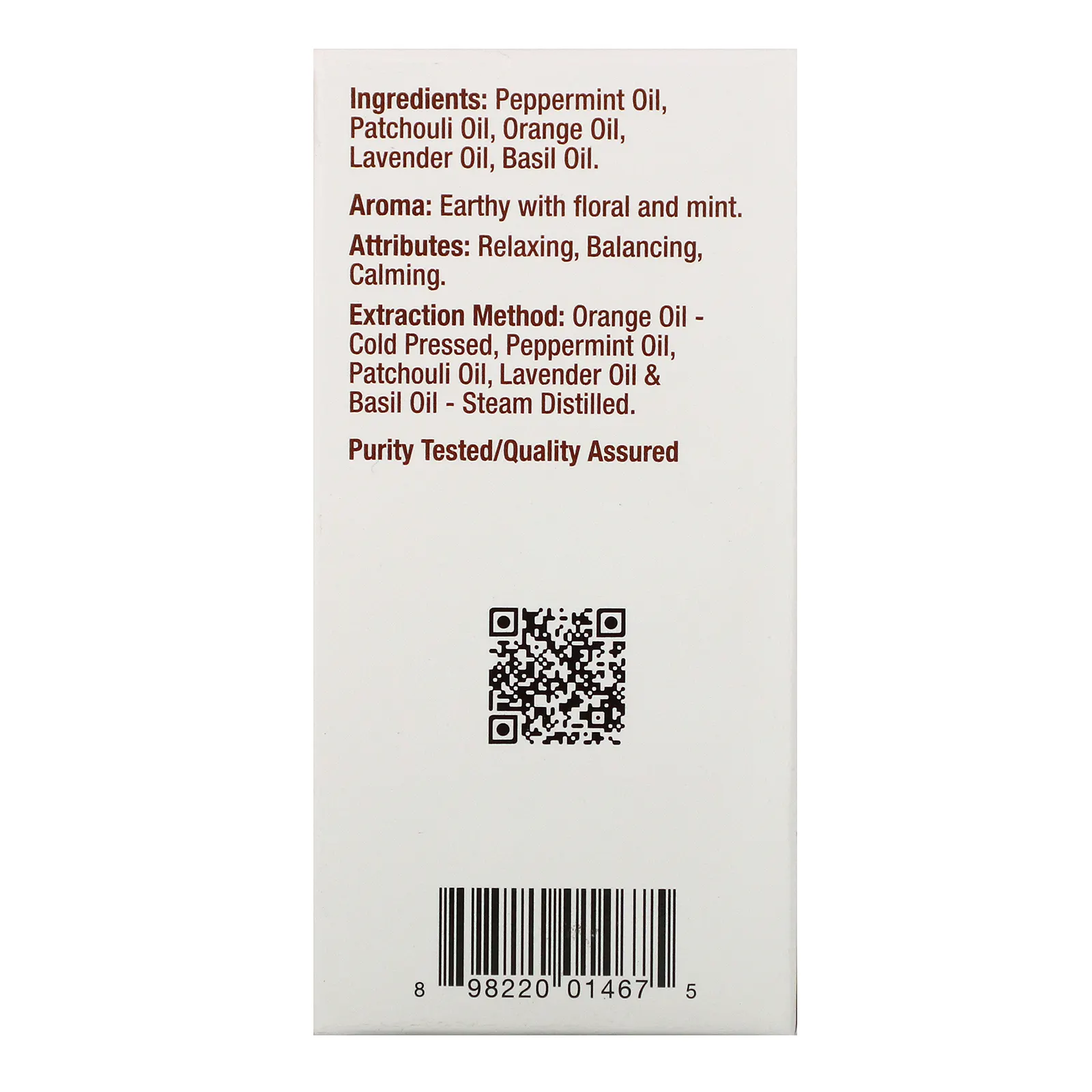 Mild By Nature, успокаивающая смесь эфирных масел, 30 мл (1 жидк. унция)