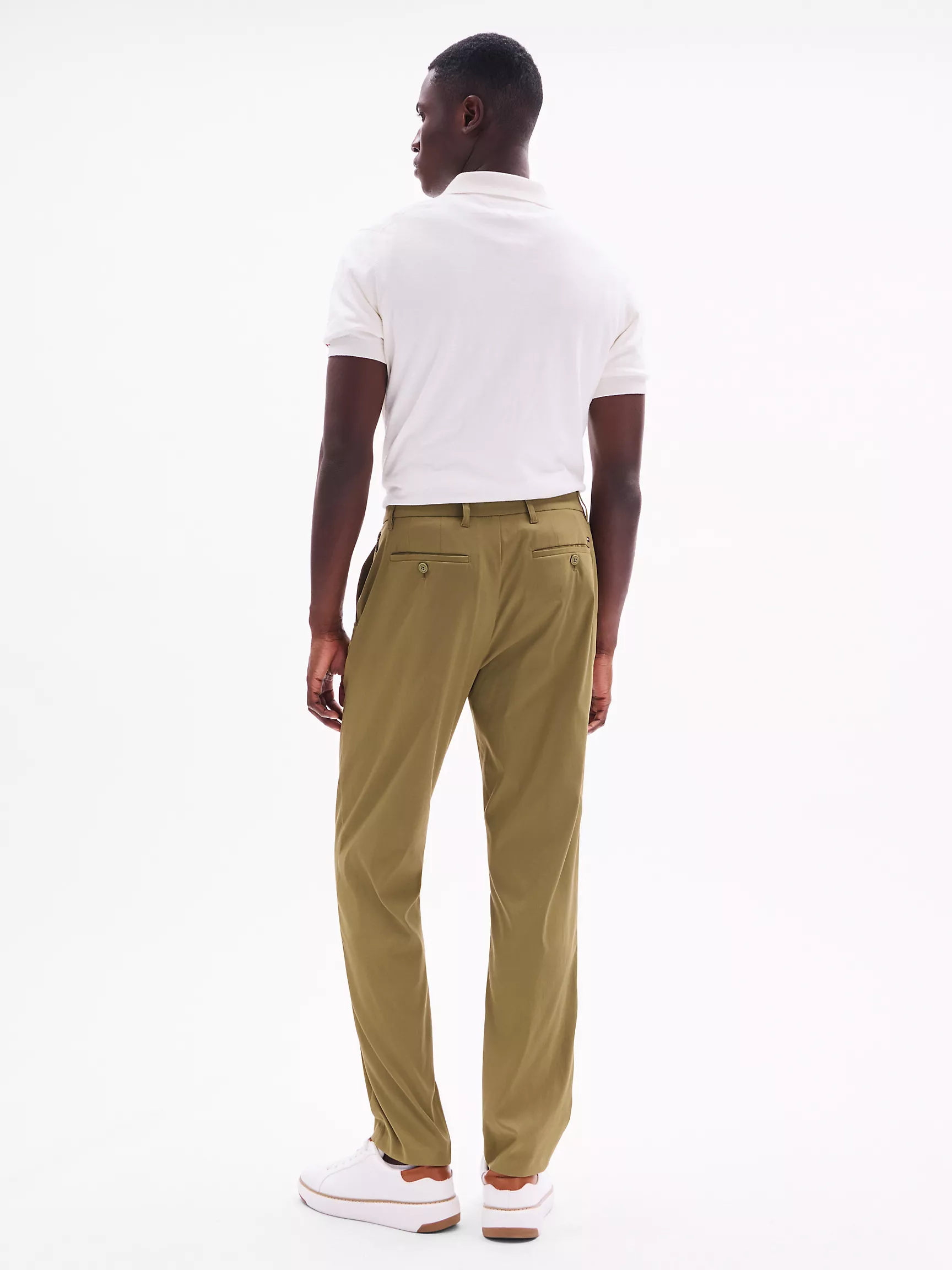 Мужские брюки Tommy Hilfiger, Эластичные брюки стандартного кроя из технологичной ткани