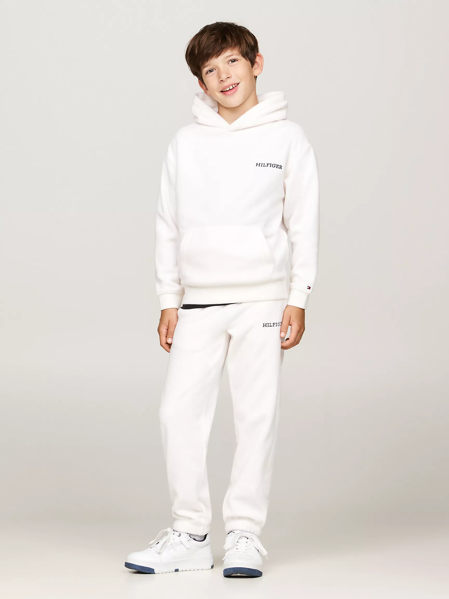 Брюки Tommy Hilfiger для мальчиков и девочек, Детские спортивные штаны из флиса с логотипом