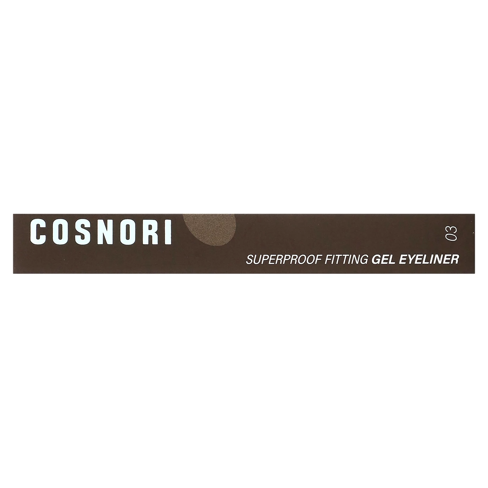 Cosnori, Гелевая подводка Superproof Fitting, орехово-коричневый, 0,13 г