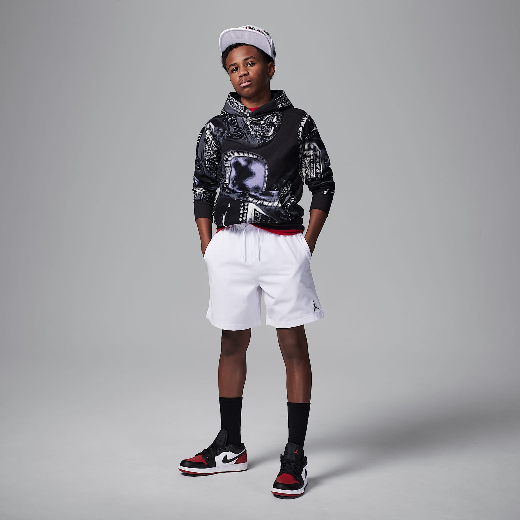 Jordan Big Kids' Jumpman Woven Play Shorts