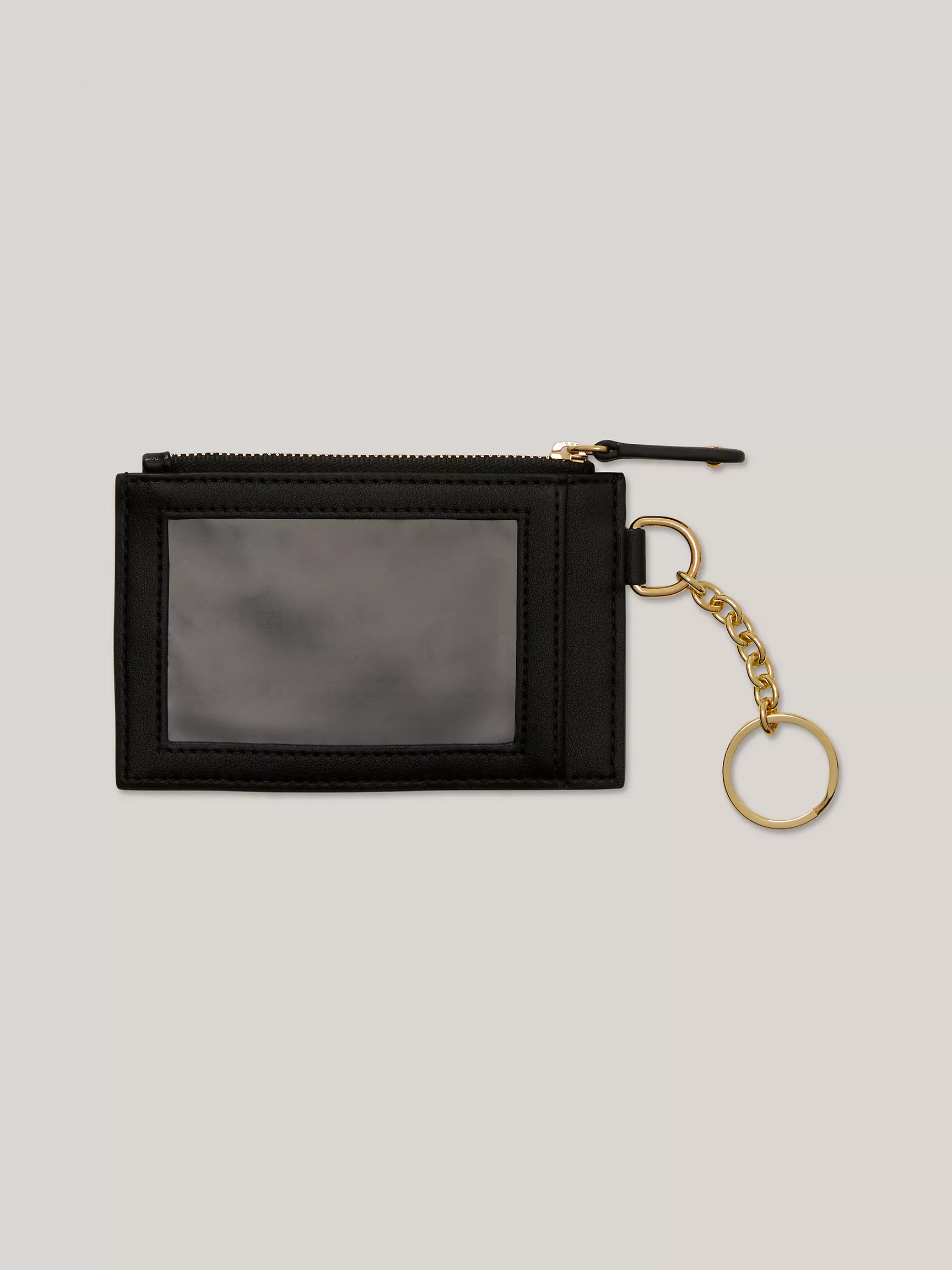 Женский кошелек Tommy Hilfiger, Монограммный кошелек на молнии для монет и удостоверения