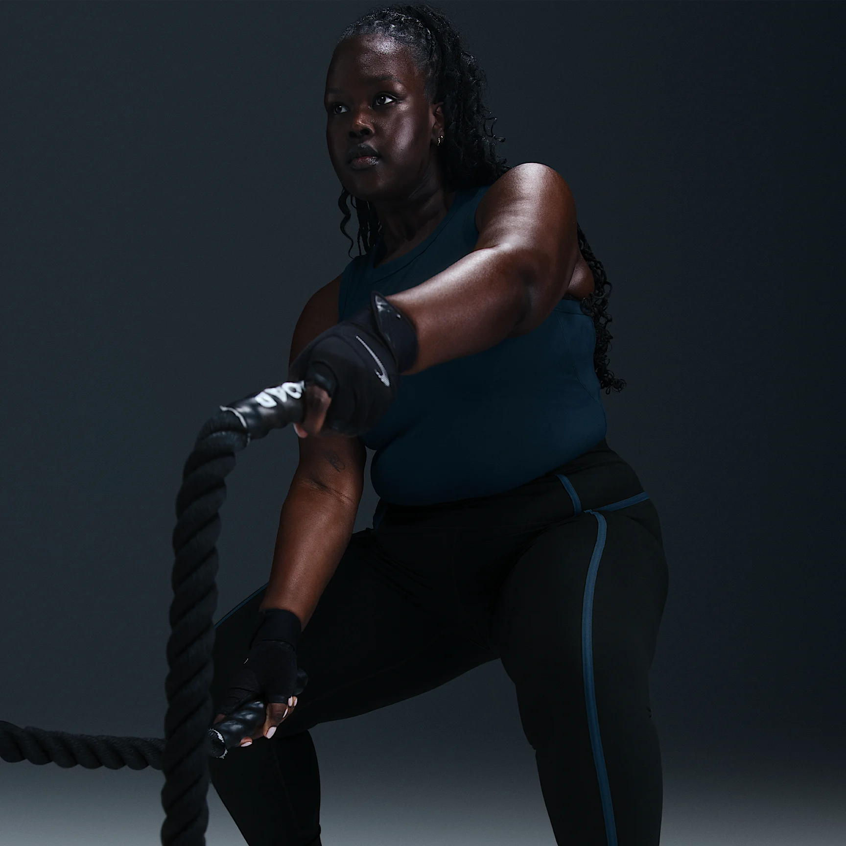 Nike One Women's High-Waisted 7/8 Leggings (Plus Size)