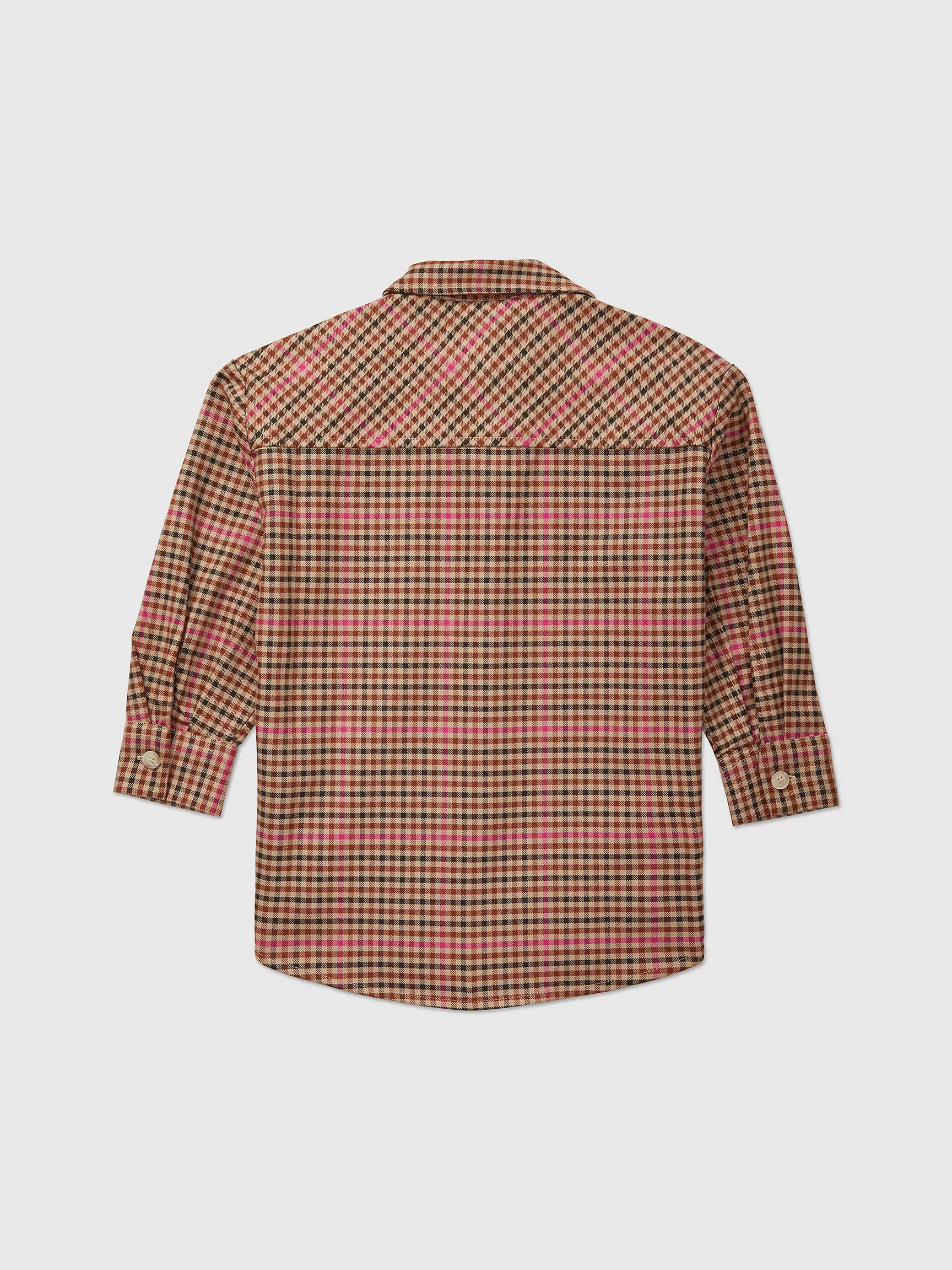 Рубашка для девочек Tommy Hilfiger, Детская рубашка-овершот в клетку