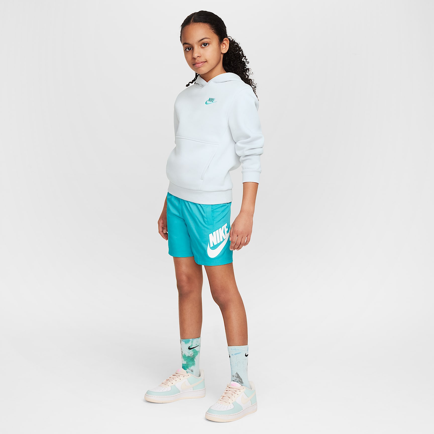 Nike Sportswear Club Big Kids' 6" Woven Shorts