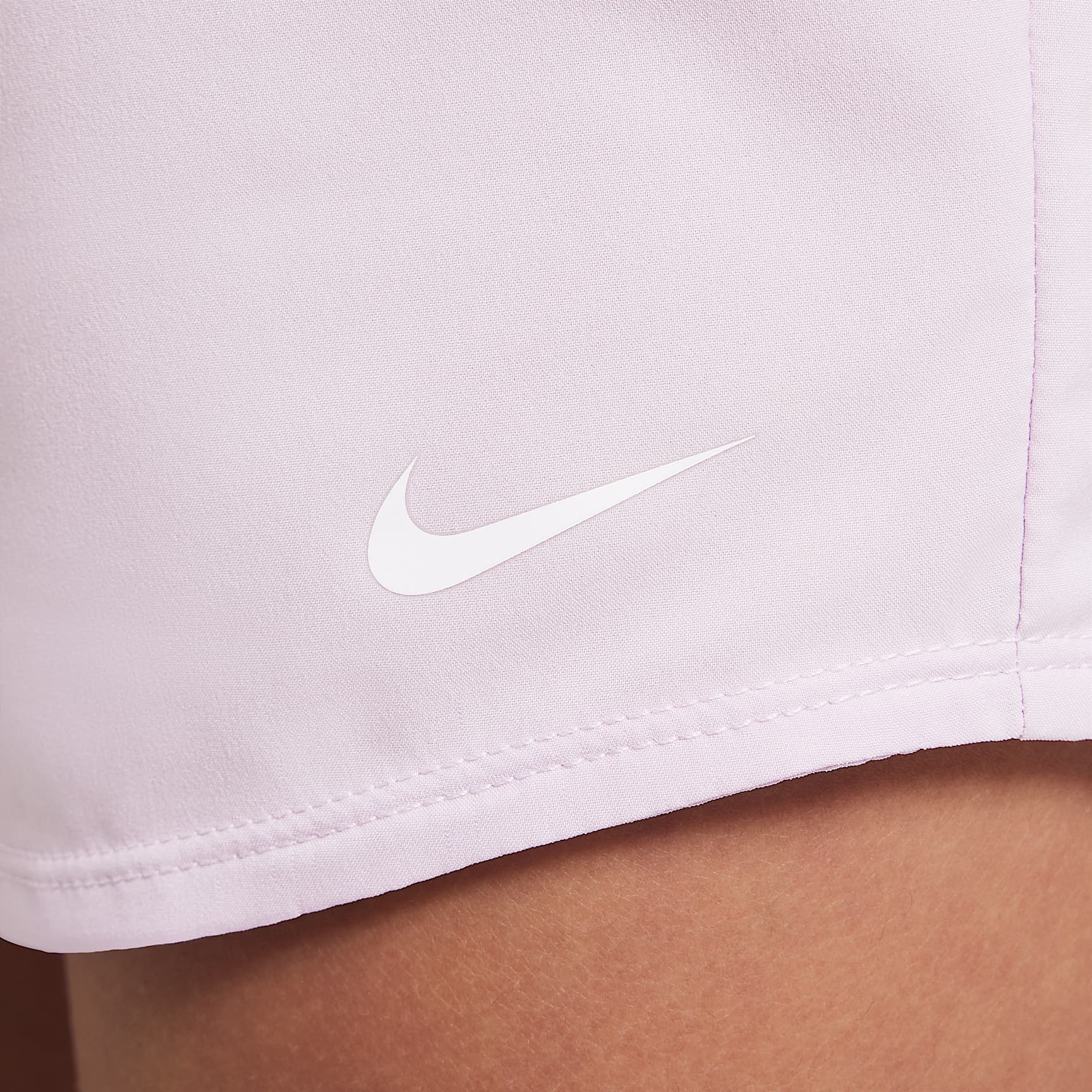 Nike One Big Kids' (Girls') Dri-FIT High-Waisted Woven Training Shorts