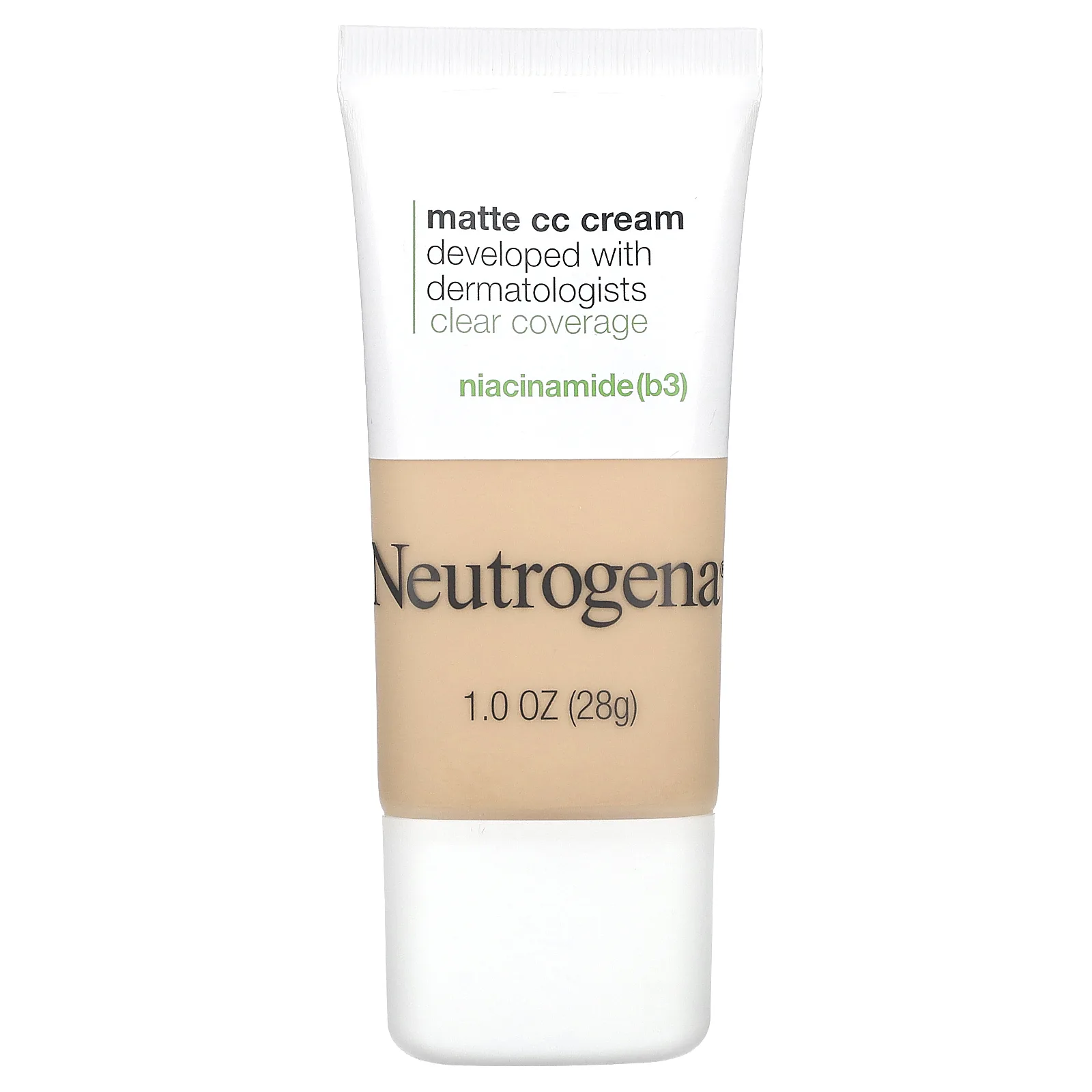 Neutrogena, Матовый CC-крем, фарфор 2.0, 28 г (1 унция)