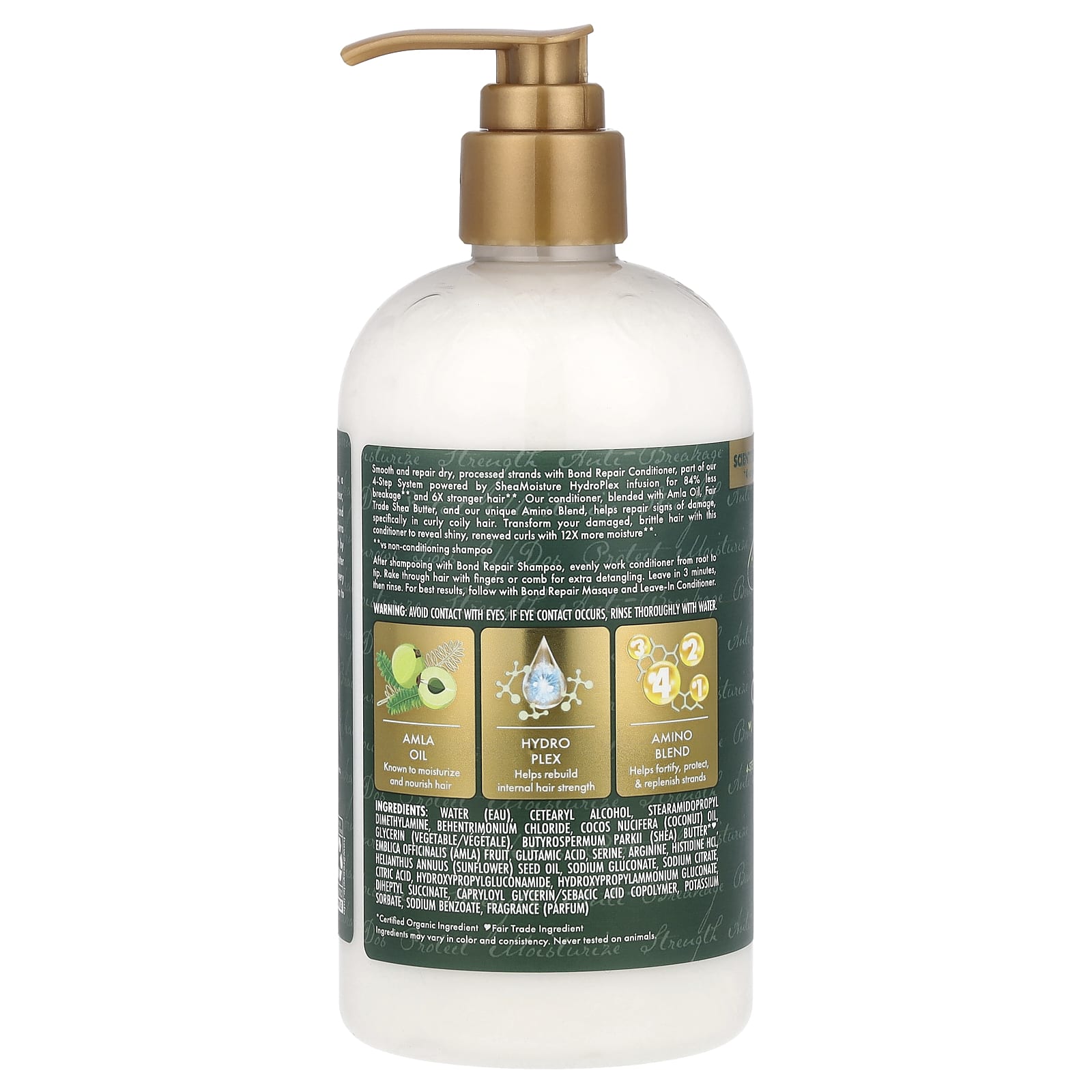 SheaMoisture, Bond Repair Conditioner, Alma Oil, 384 мл (13 жидк. Унций)