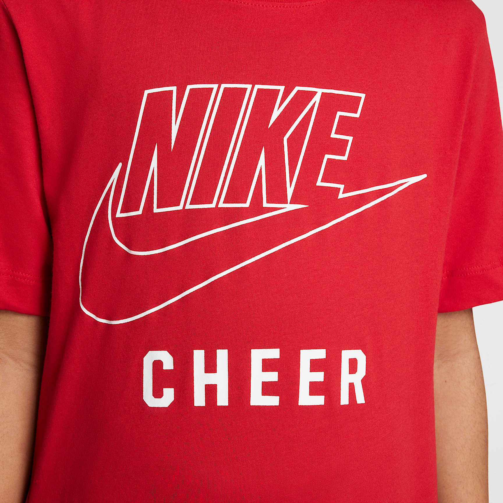 Nike Swoosh Big Kids' Cheer T-Shirt