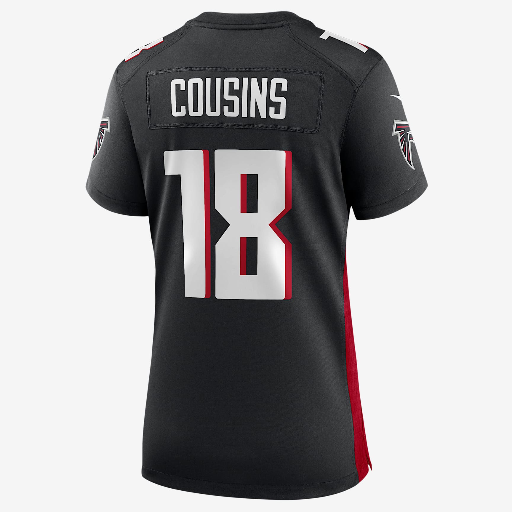 Kirk Cousins Atlanta Falcons Women's Nike NFL Game Football Jersey