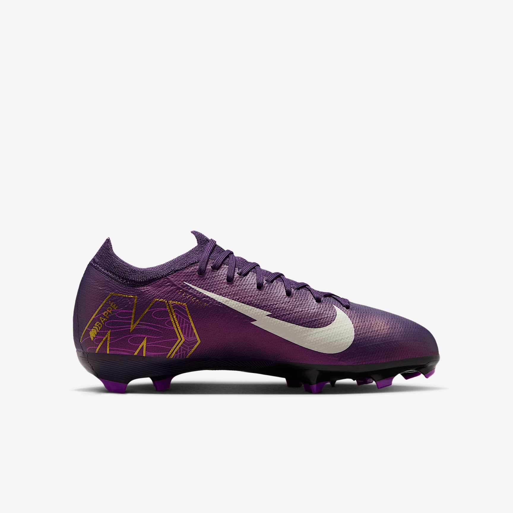 Nike Jr. Mercurial Vapor 16 Pro "Kylian Mbappé" Big Kids' FG Low-Top Soccer Cleats