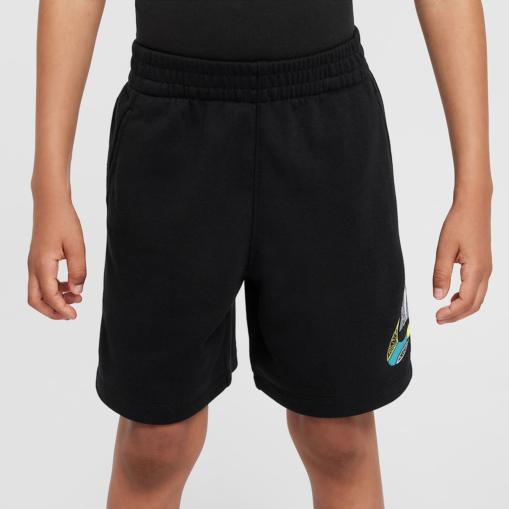 Nike Sportswear "Outside the Lines" Little Kids' French Terry Shorts