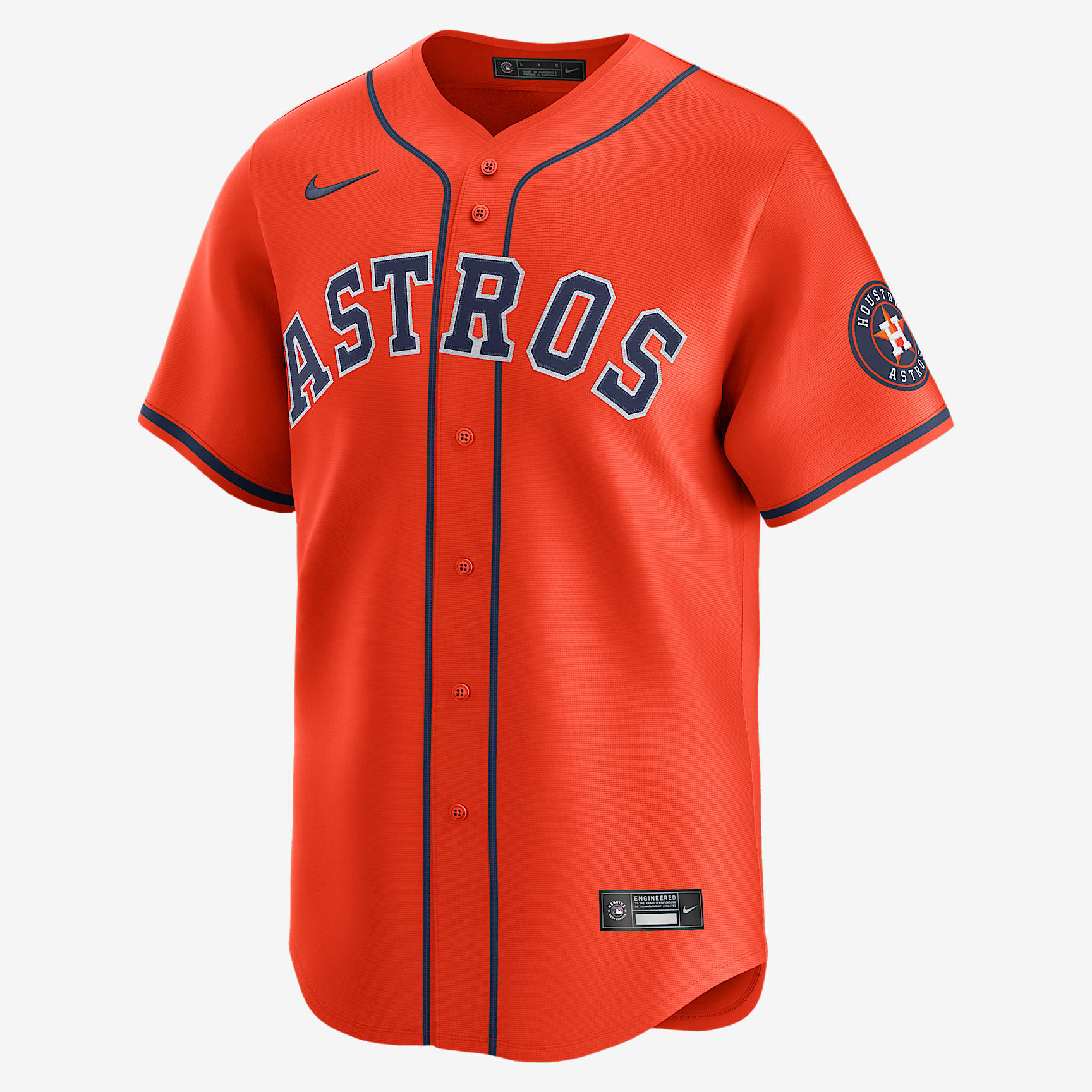 Houston Astros Men's Nike Dri-FIT ADV MLB Limited Jersey