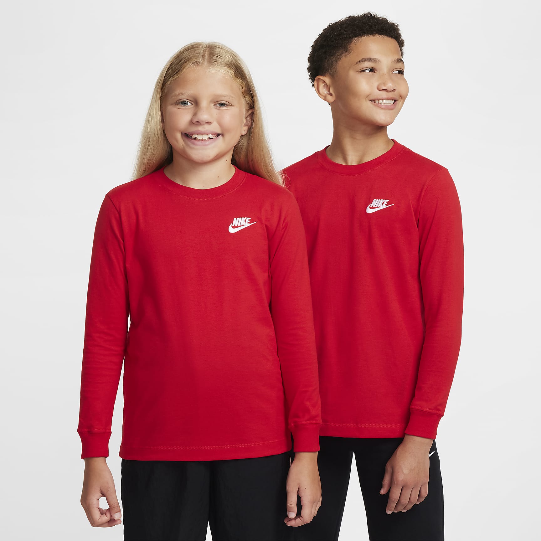 Nike Sportswear Big Kids' Long-Sleeve T-Shirt