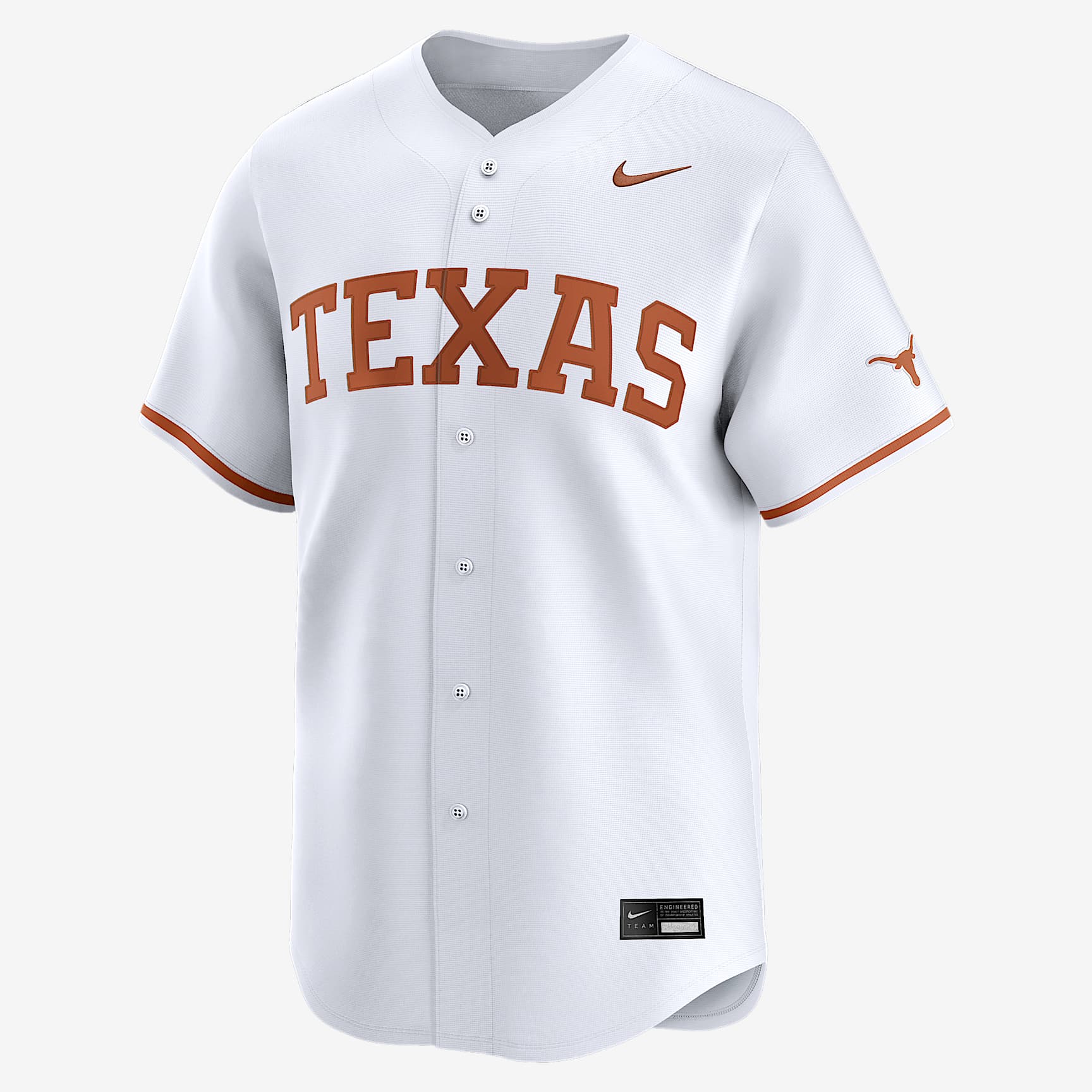 Texas Longhorns Men's Nike College Limited Baseball Jersey