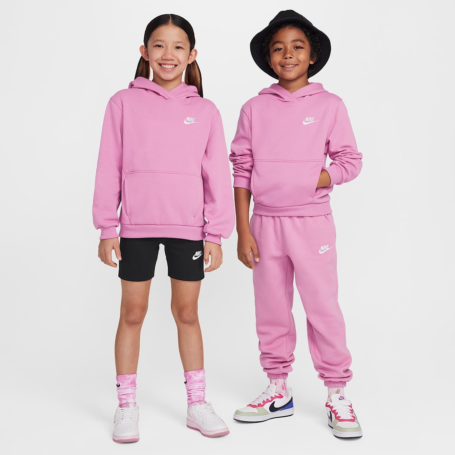 Nike Sportswear Club Fleece Big Kids' Pullover Hoodie