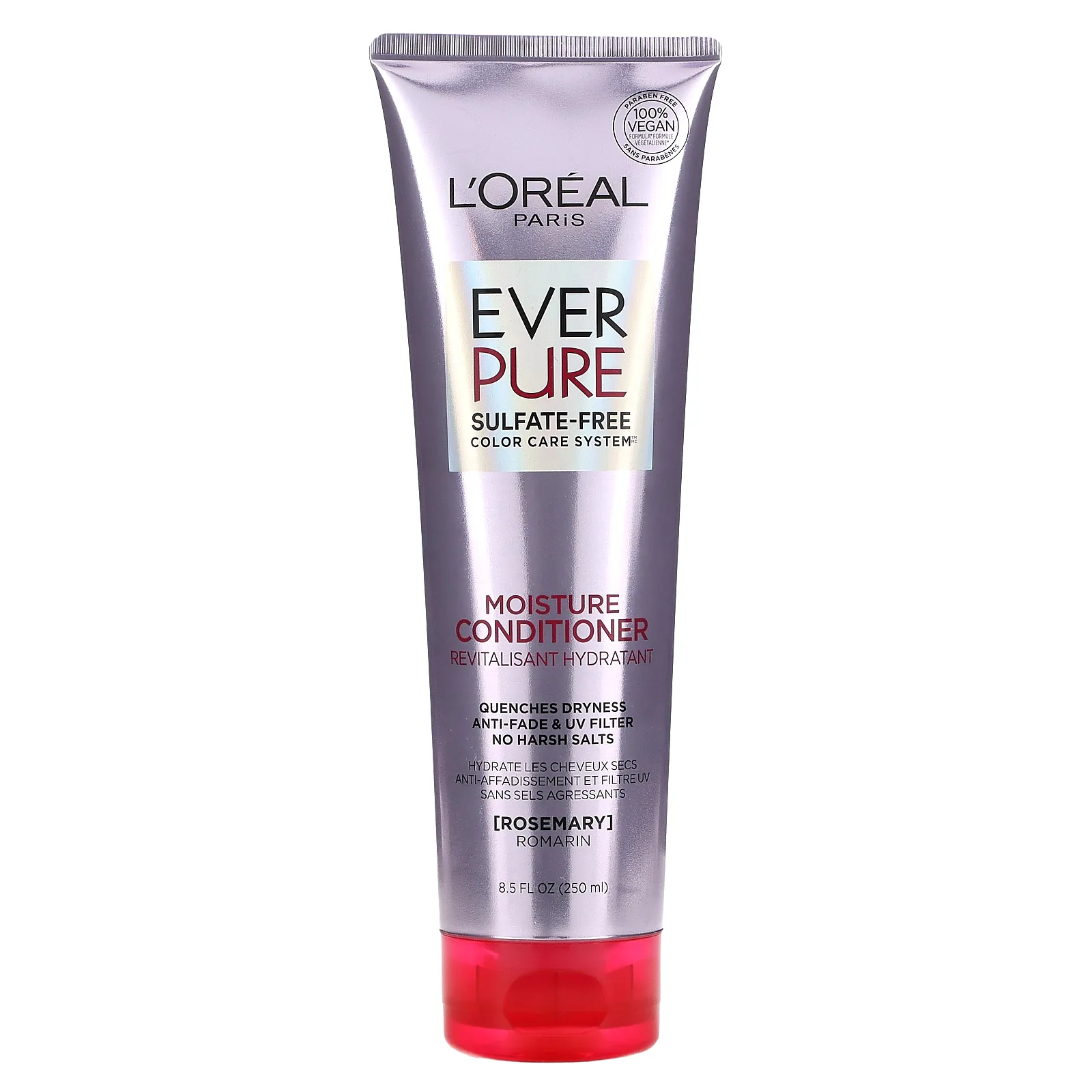 L'Oréal, Ever Pure, увлажняющий кондиционер с розмарином, 250 мл (8,5 жидк. Унции)
