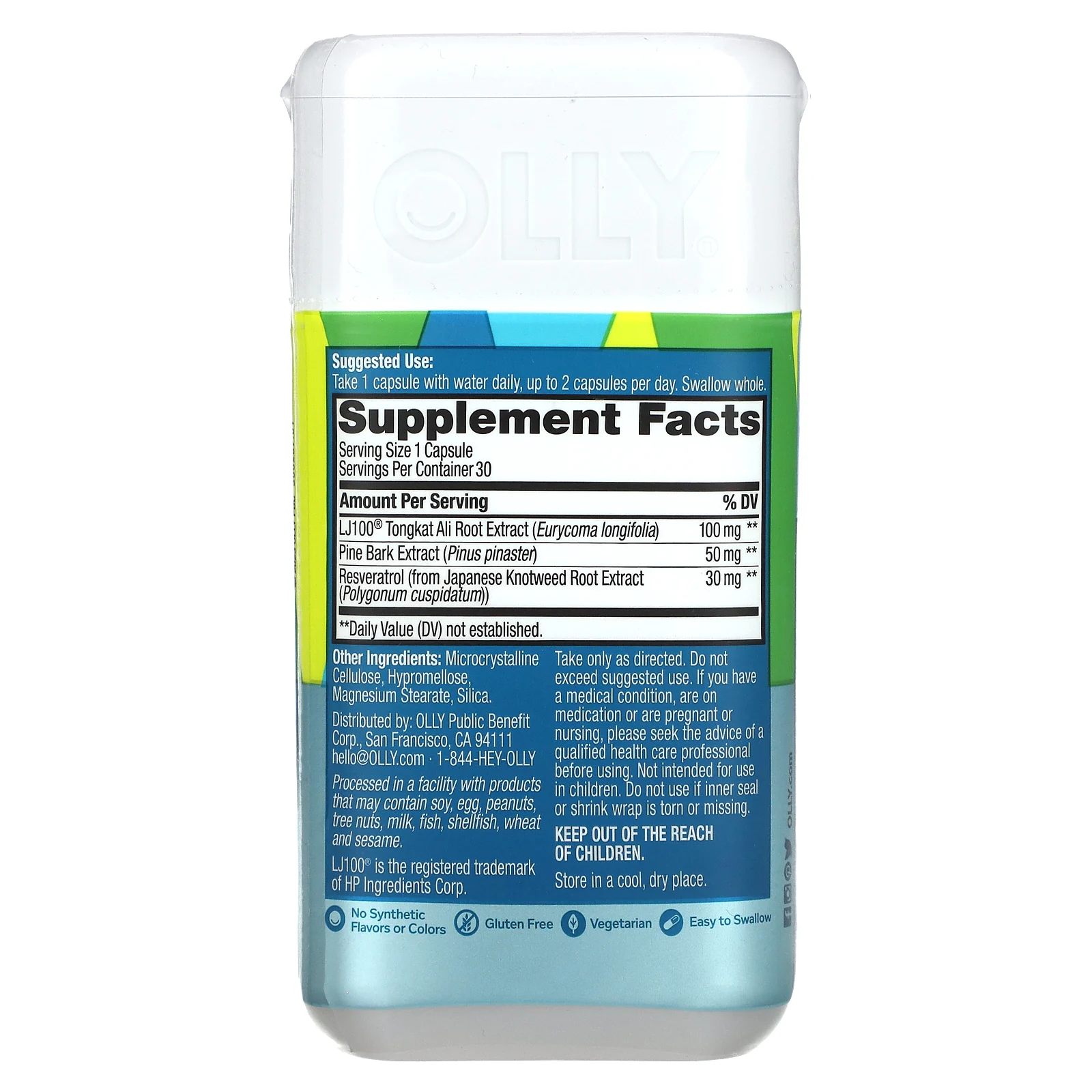 OLLY, Mighty Mojo, 30 капсул