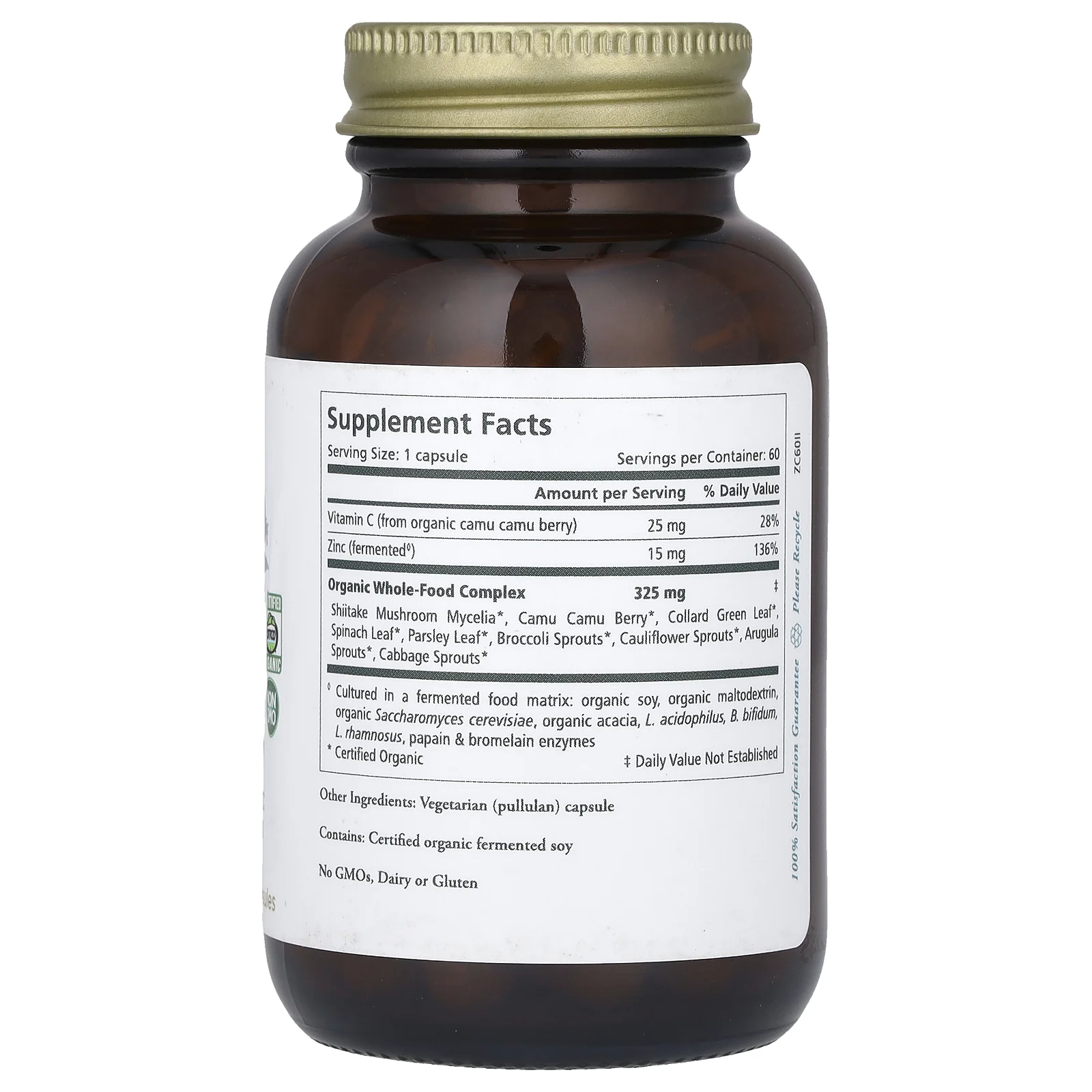 Pure Synergy, Zinc Complex, 60 капсул