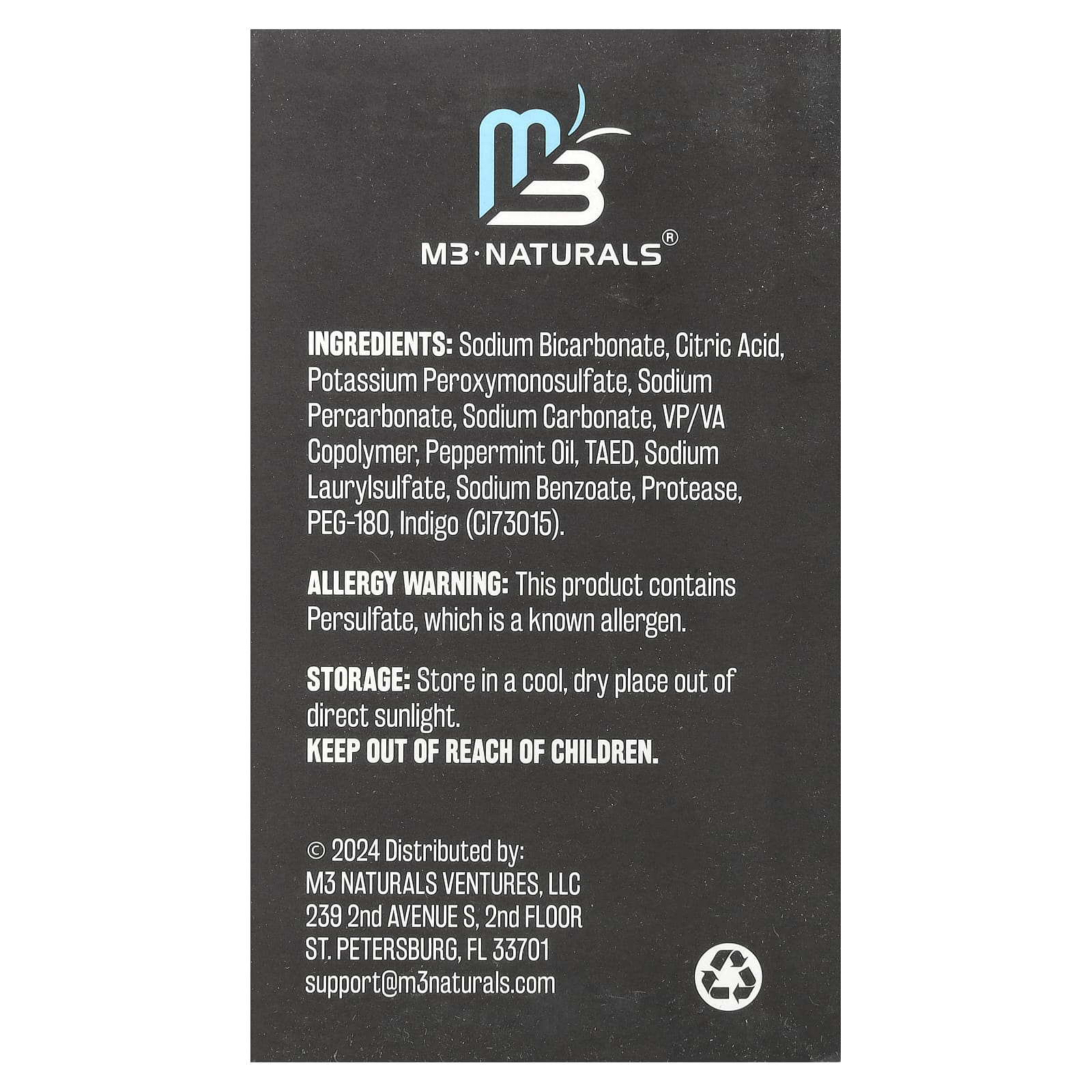 M3 Naturals, Retainer Cleaner, Overnight + Whitening, Extra Strength, Mint, 120 таблеток