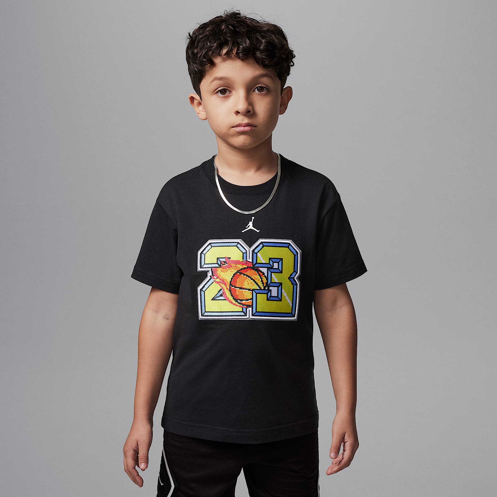 Jordan Customized Air Little Kids' Flame T-Shirt