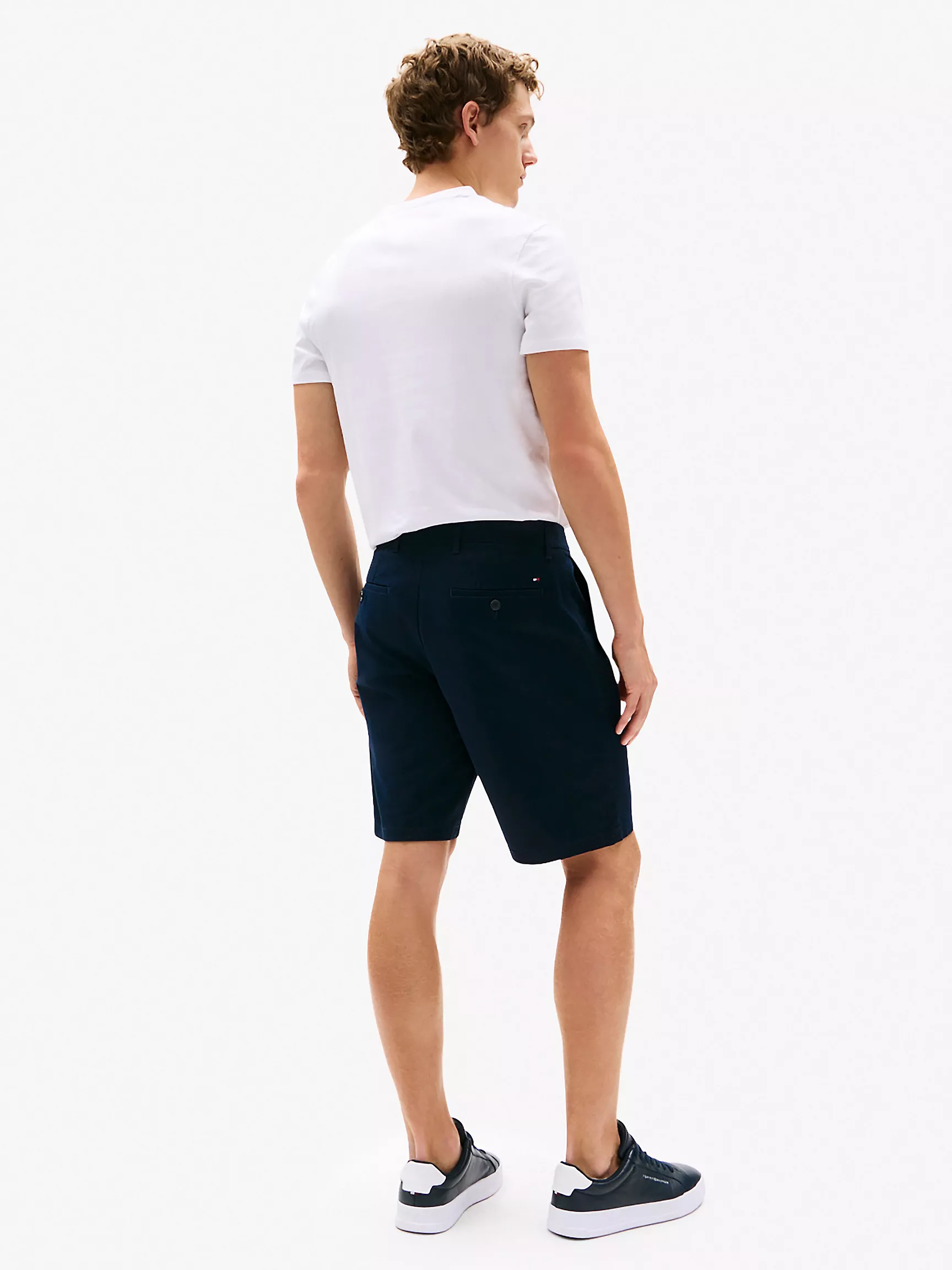 Мужские шорты Tommy Hilfiger, Комфортные эластичные шорты стандартного кроя (9 дюймов)