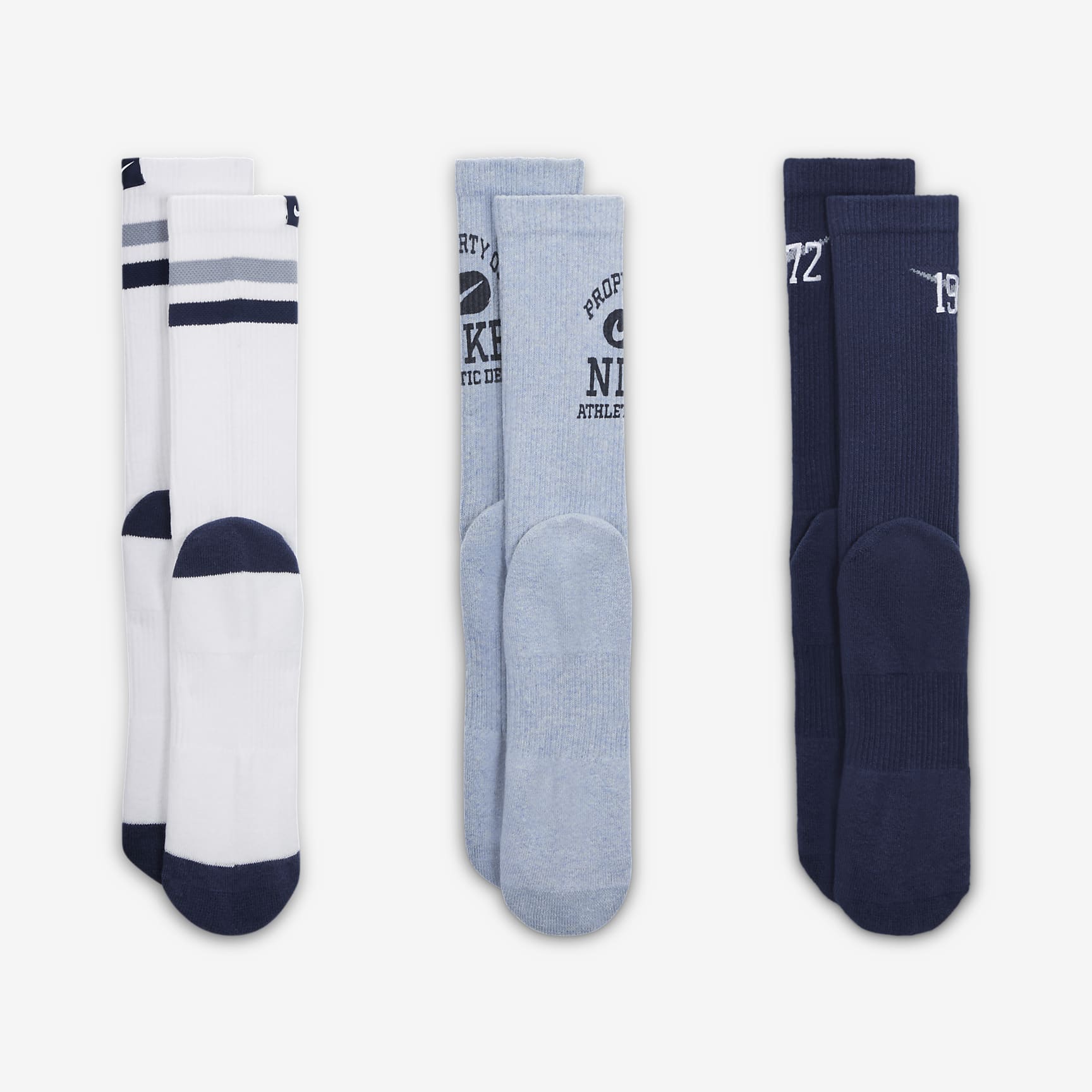 Nike Everyday Cushioned Crew Socks (3 Pairs)