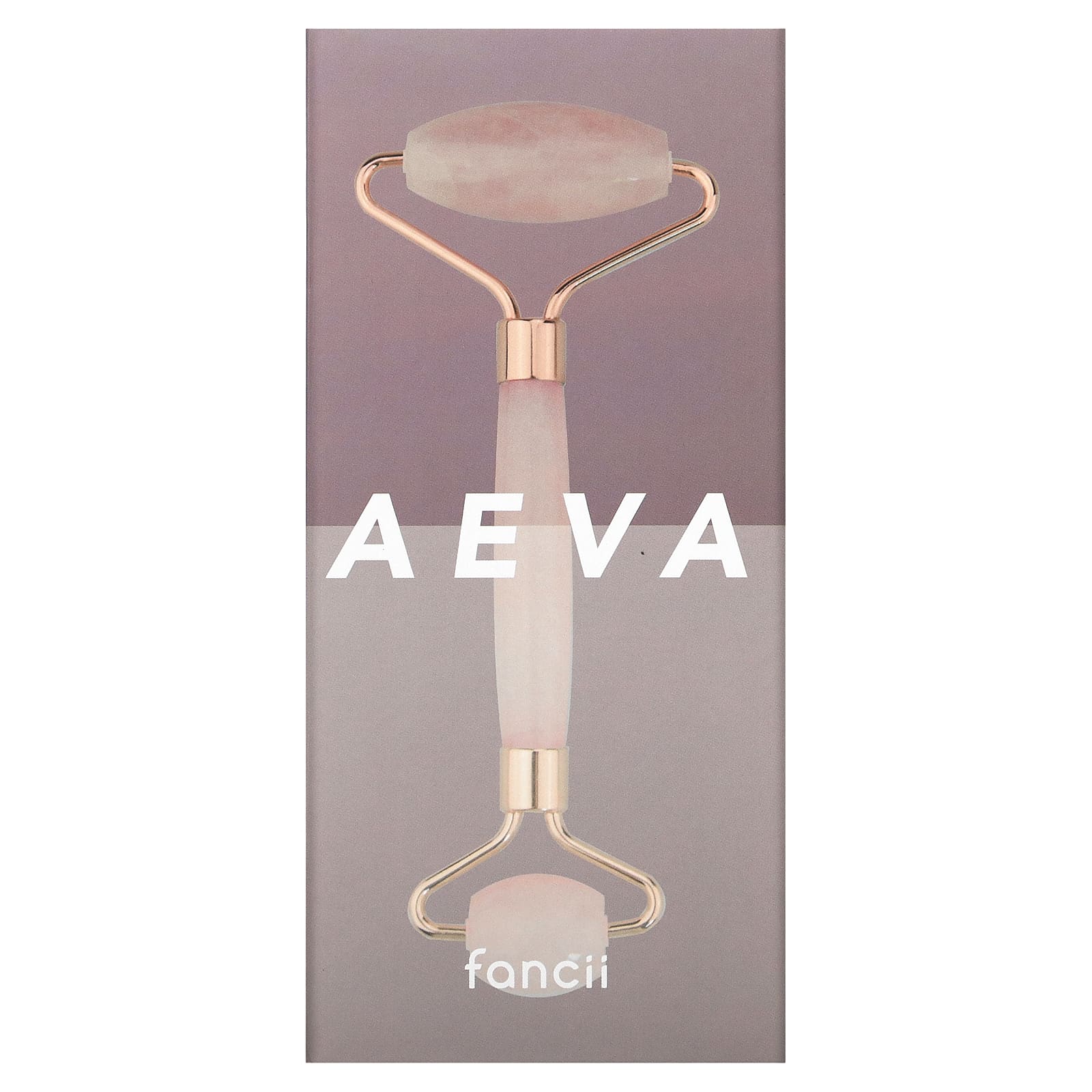 Fancii, Aeva, ролик для лица с розовым кварцем, 1 ролик