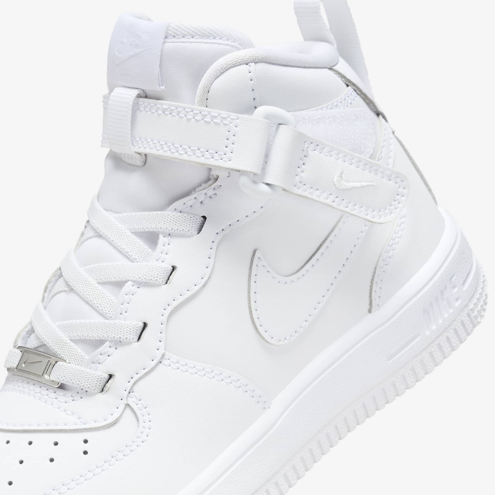 Nike Force 1 Mid EasyOn Little Kids' Shoes