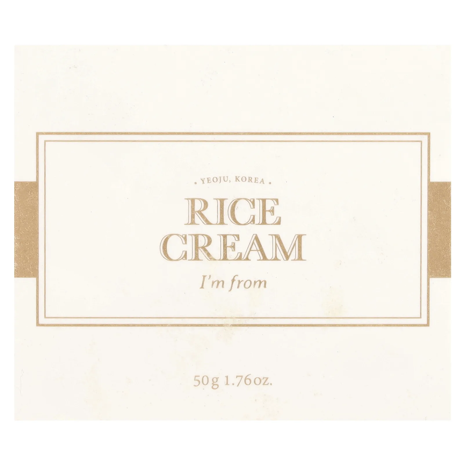 I'm From, рисовый крем для лица, 50 г (1,76 унции)