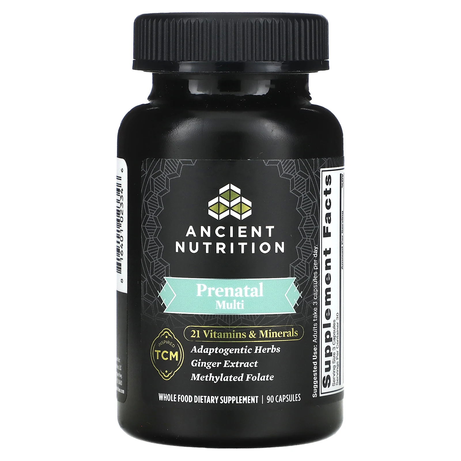 Ancient Nutrition, мультивитаминный комплекс для беременных, 90 капсул