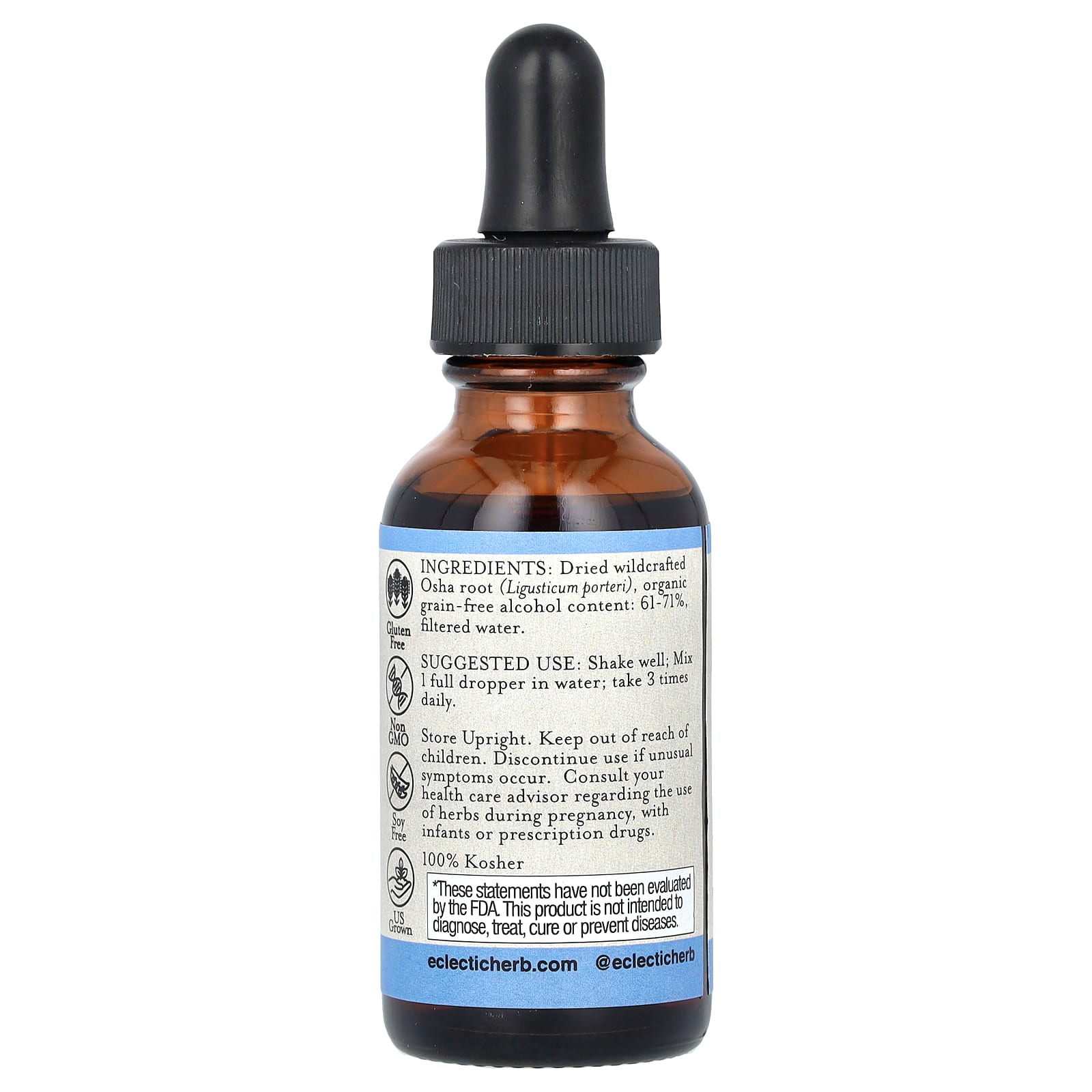 Eclectic Herb, Herb, OSHA, 30 мл (1 жидк. унция)
