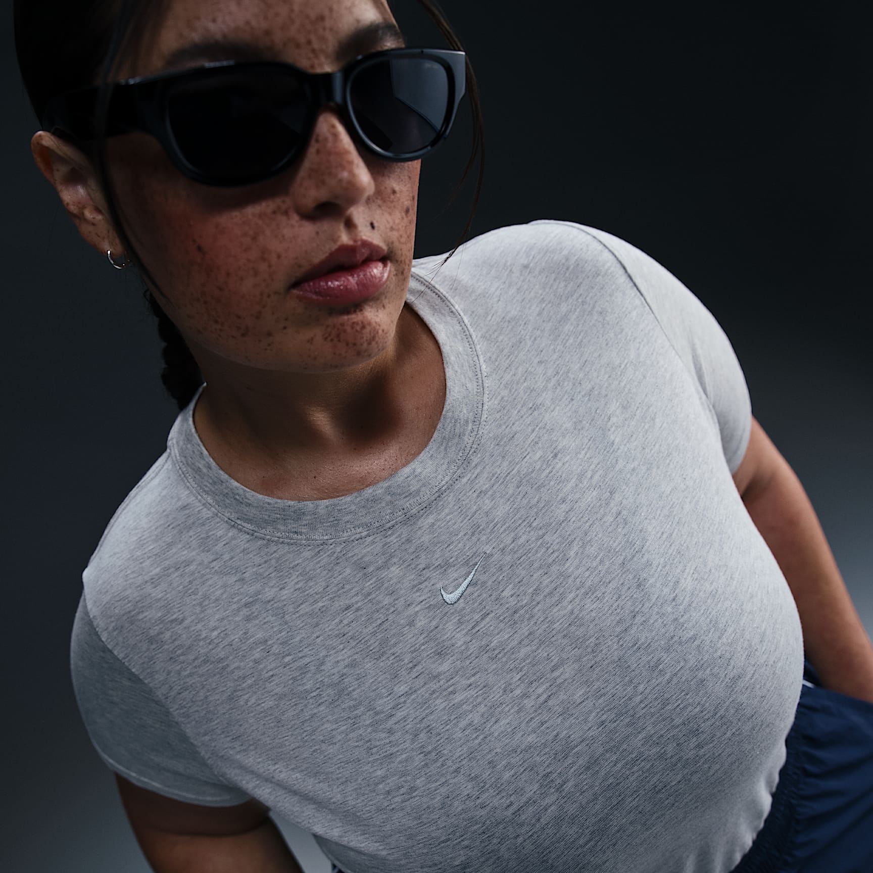 Nike Sportswear Chill Knit Women's Cropped T-Shirt (Plus Size)